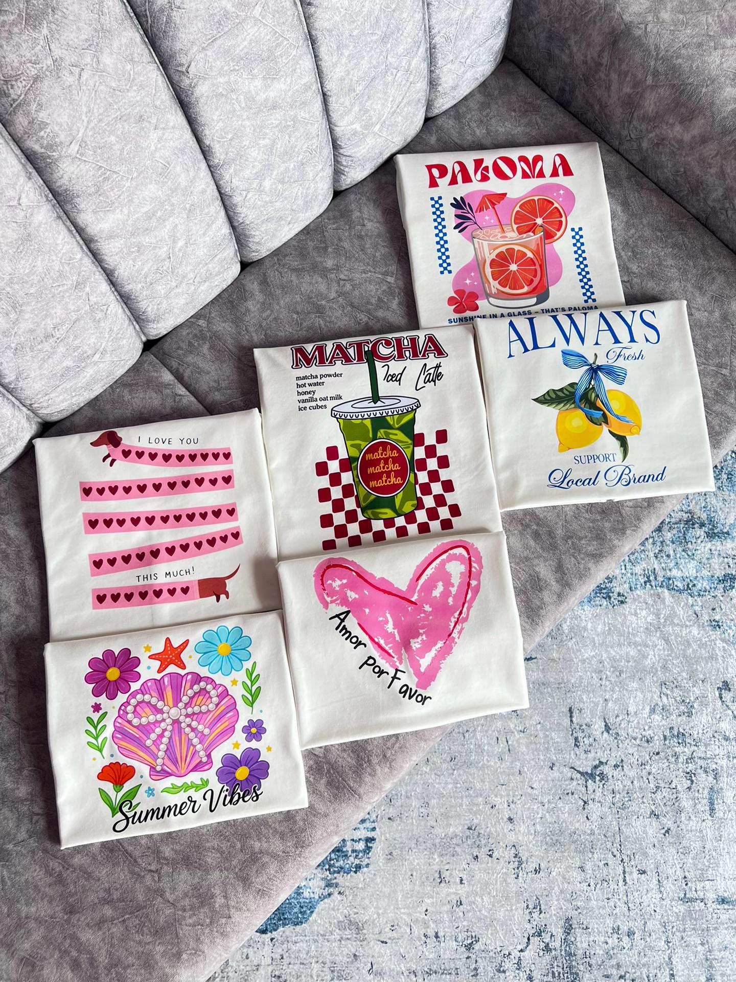 @Camisetas / Bodys / Pijamas