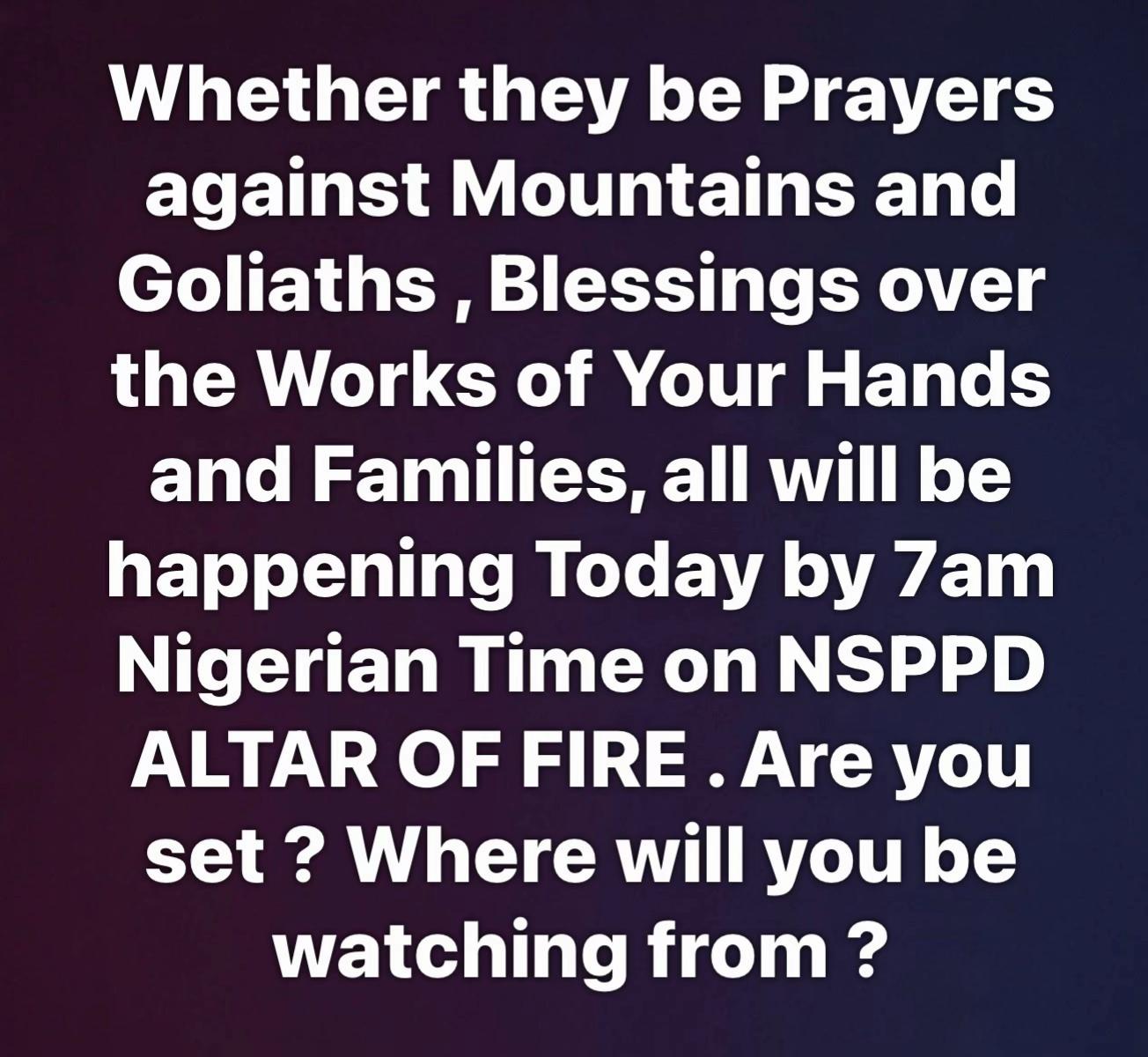 @Pastor Jerry Eze
