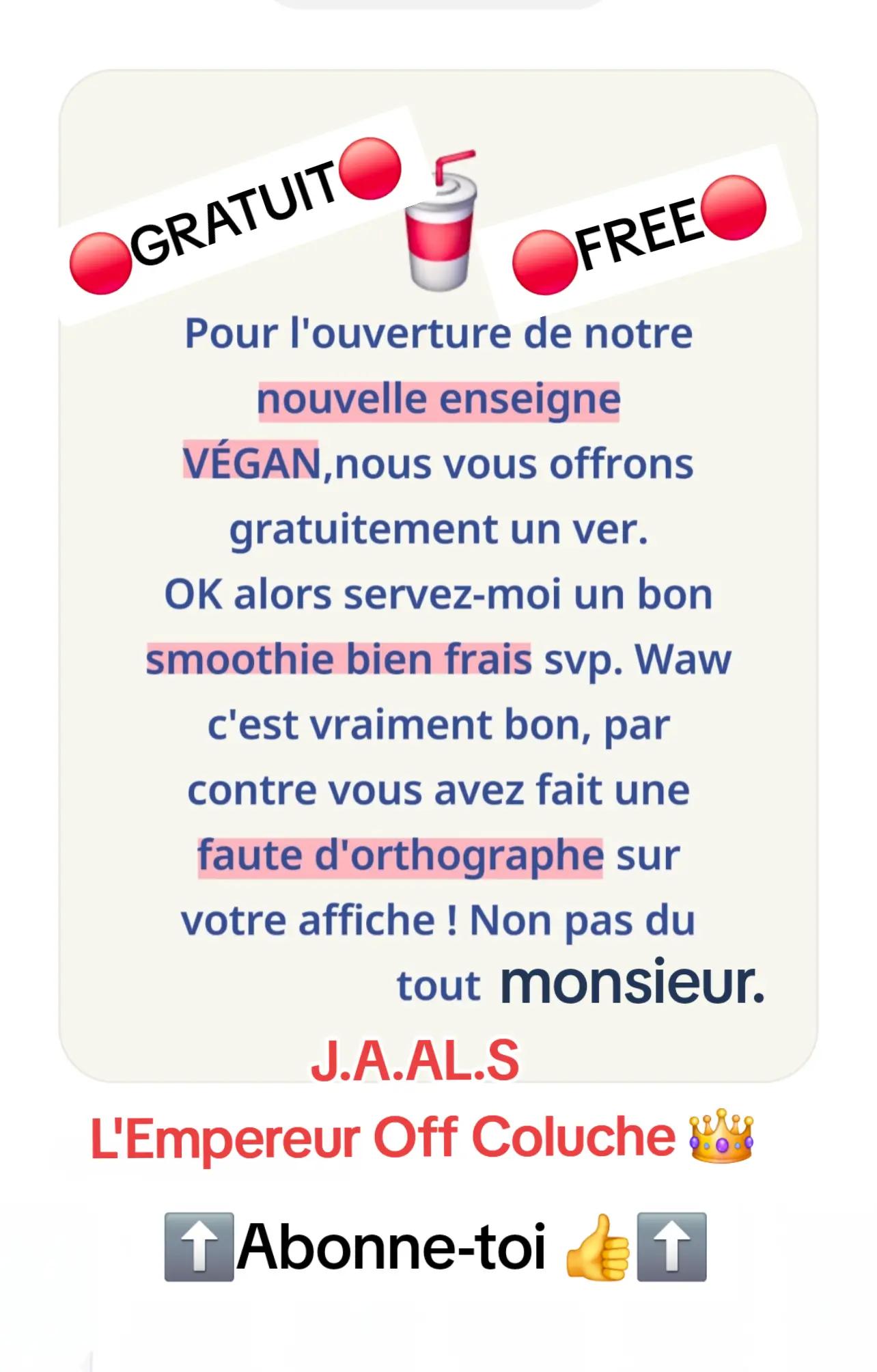 @💯😋Le Gladiateur de Coluche©️