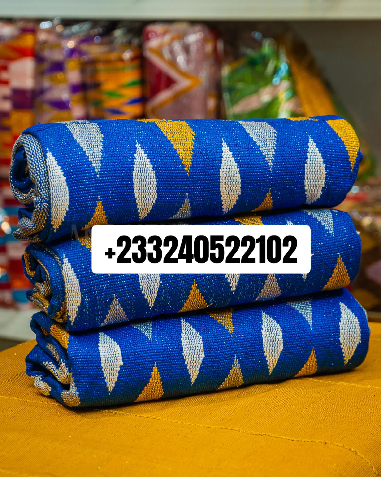 @KENTE VENDOR IN TEMA-MATAHEKO