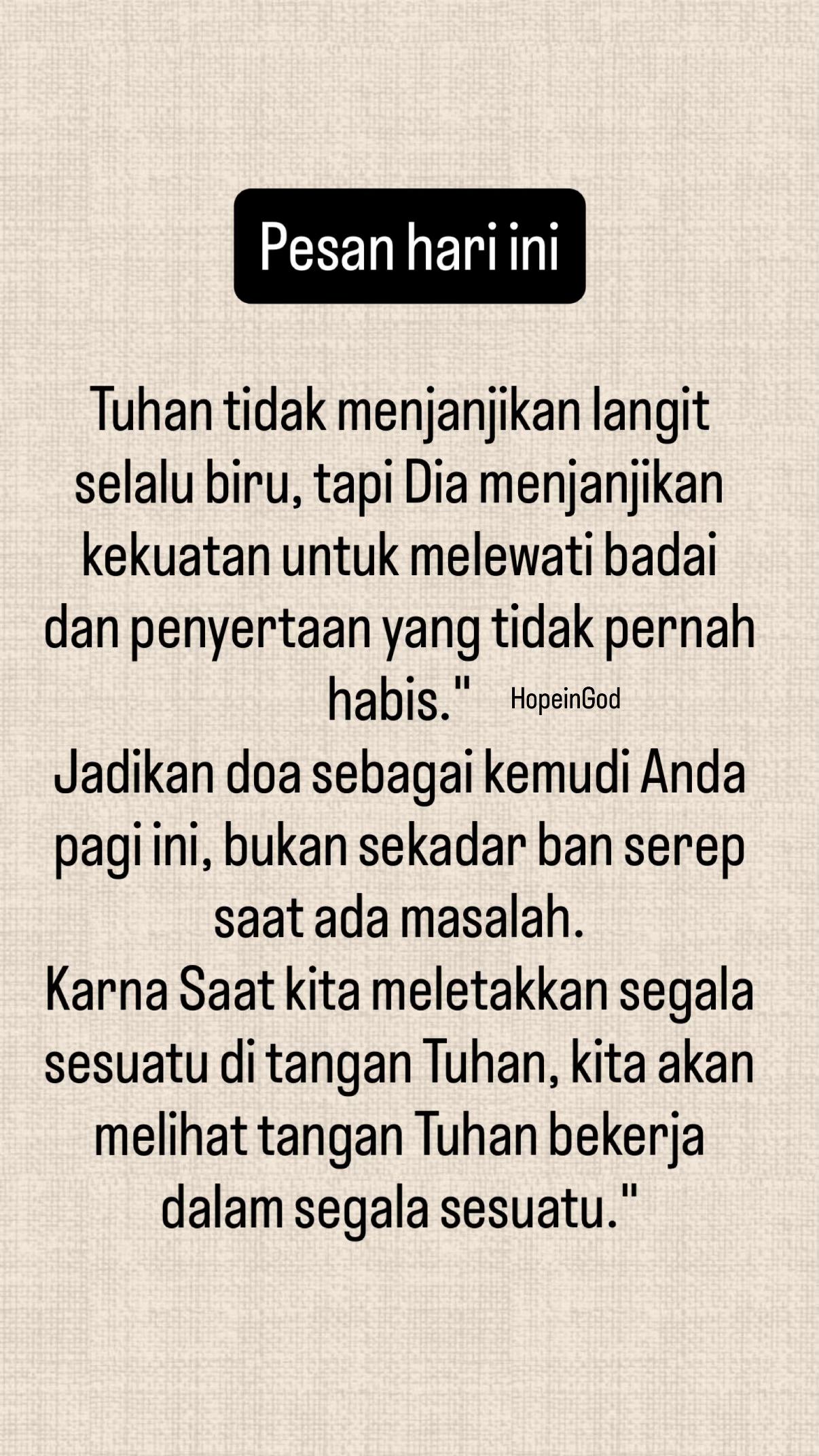 @hope In God