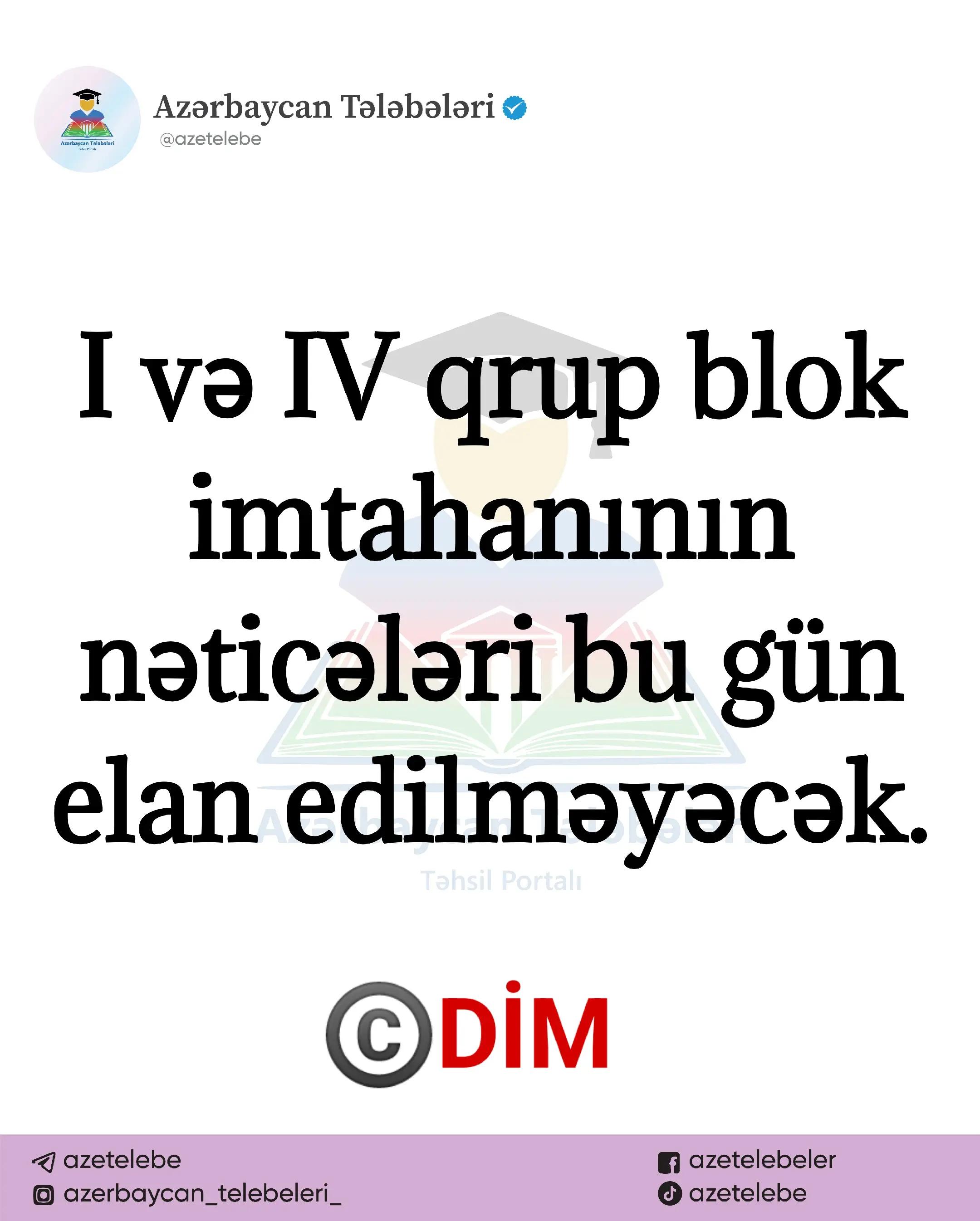 @Azərbaycan Tələbələri