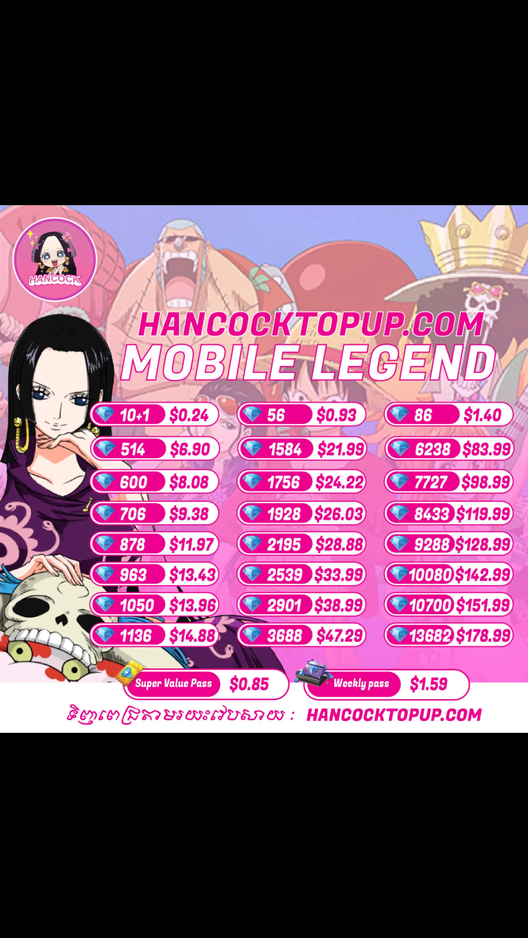 @๏ธ๏ธHancock TopUP ๐