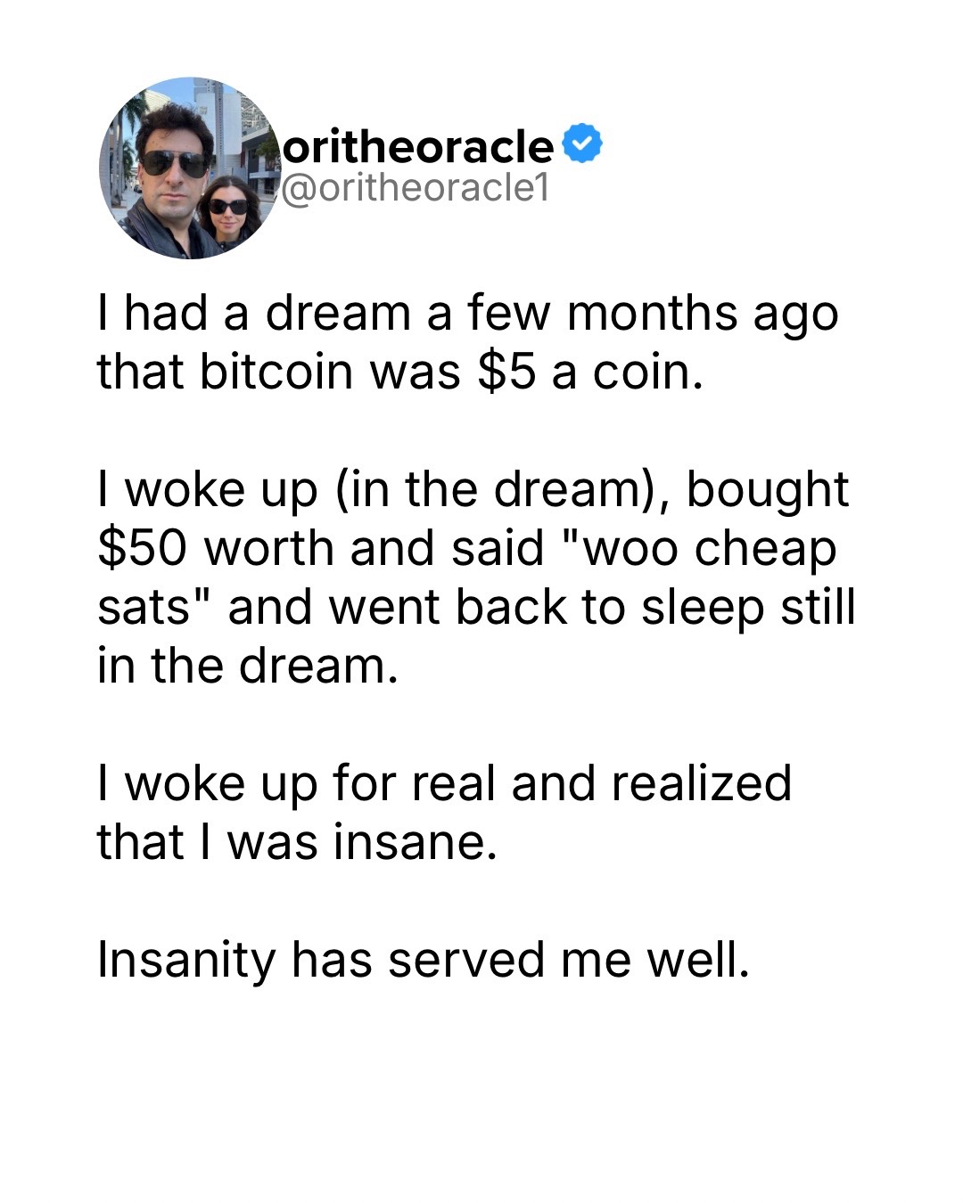 @Oritheoracle