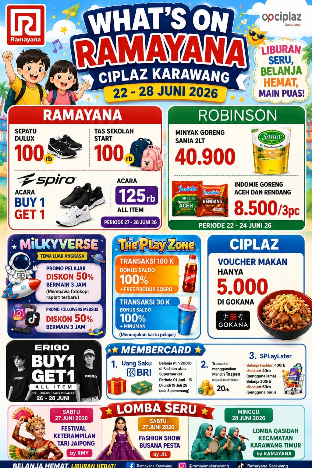 @Ramayana Ciplaz Karawang