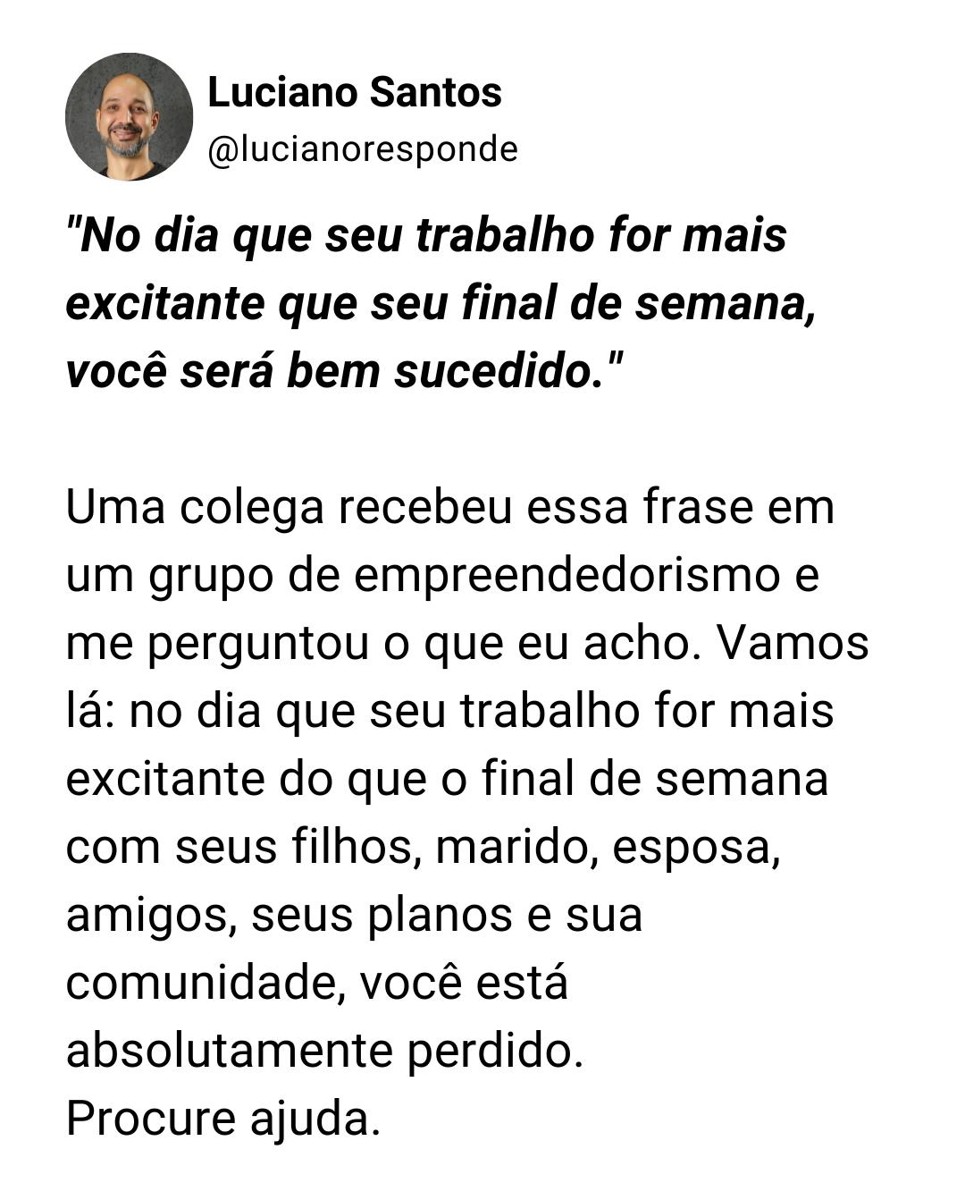 @Luciano Santos