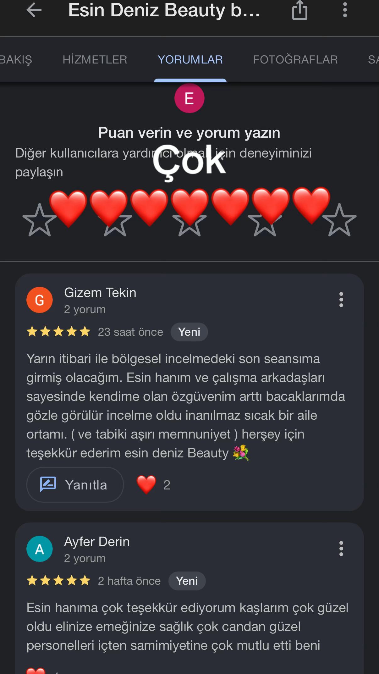 @Esin Deniz Beauty center