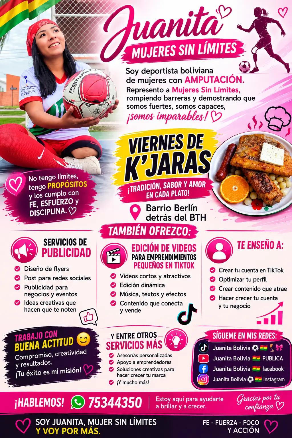 @Juanita Bolivia ⚽🇧🇴🦿🎀