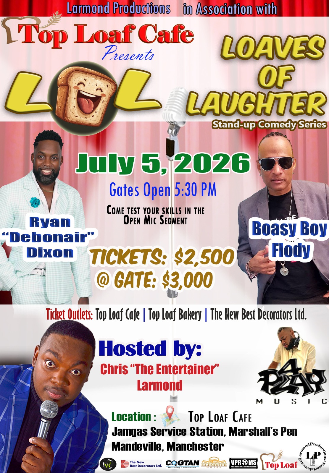 @Chris The-Entertainer Larmond