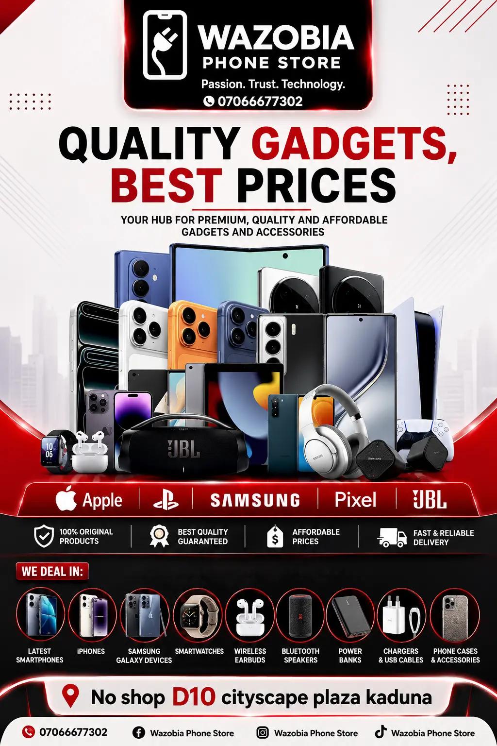 @wazobia phone store