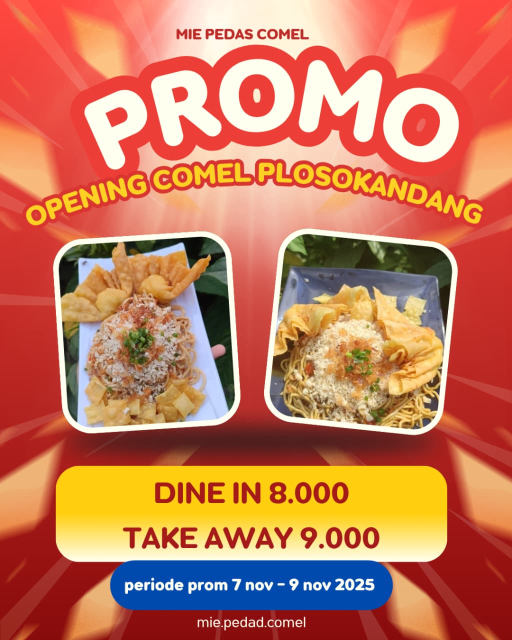 @Mie Pedas Comel