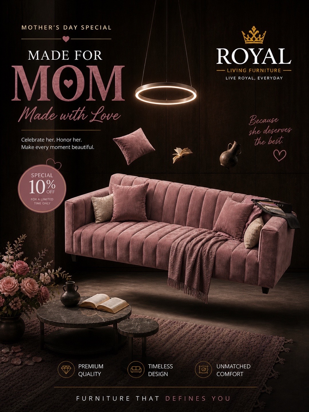 @Royal living furniture