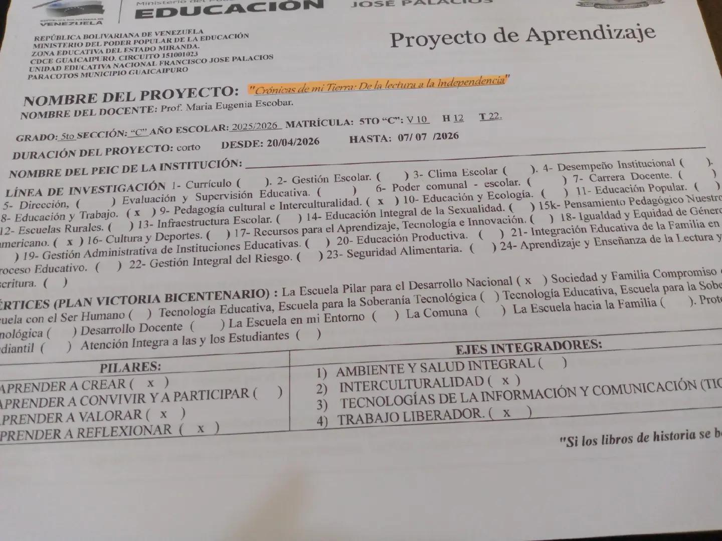 @Profe Mar&iacute;a Eugenia