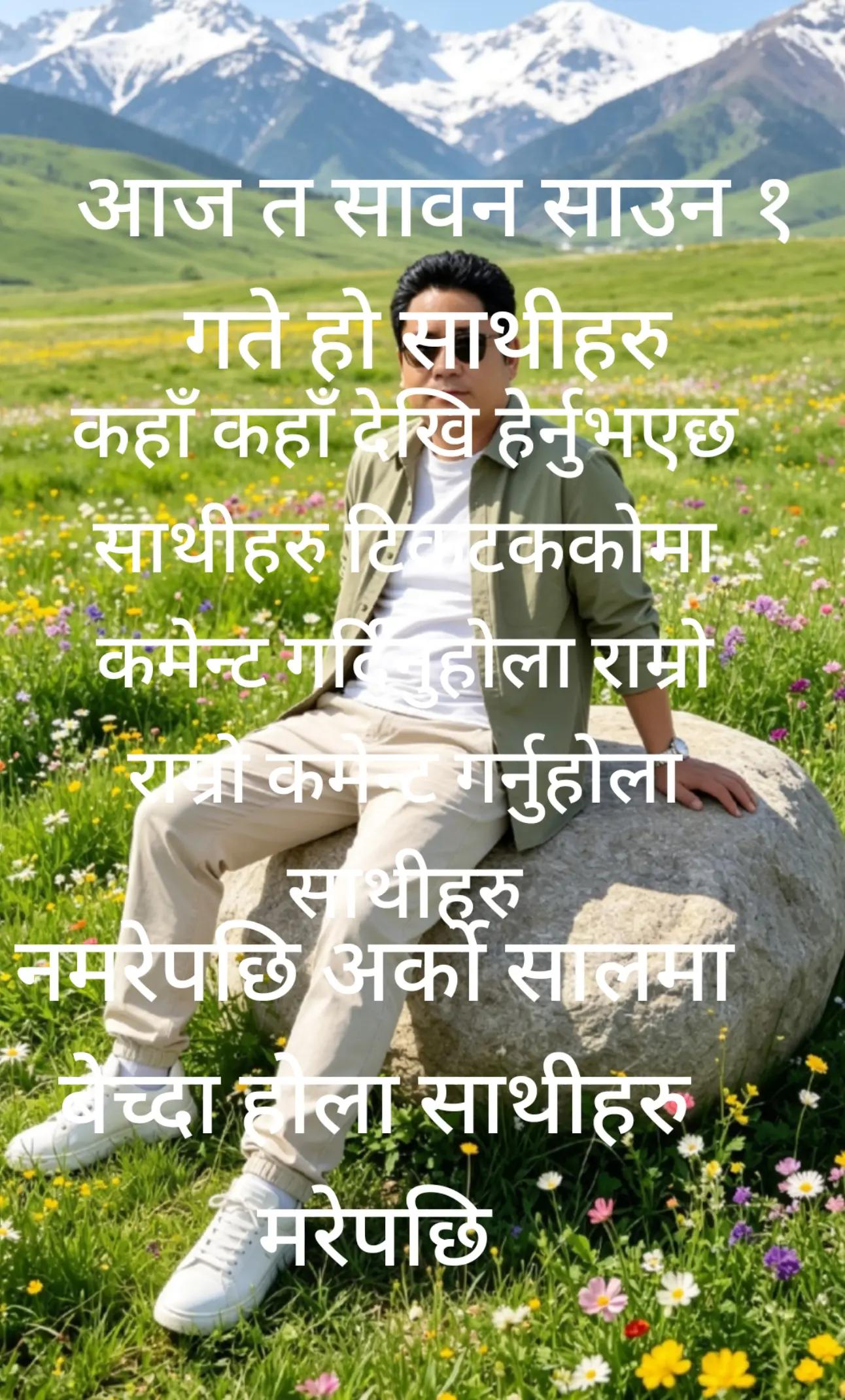 @म तिमी बिना बाच्न सकिदन