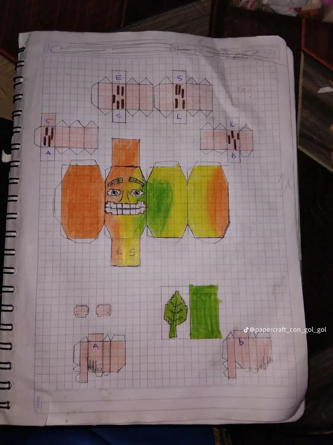 @papel craft con samini fatini