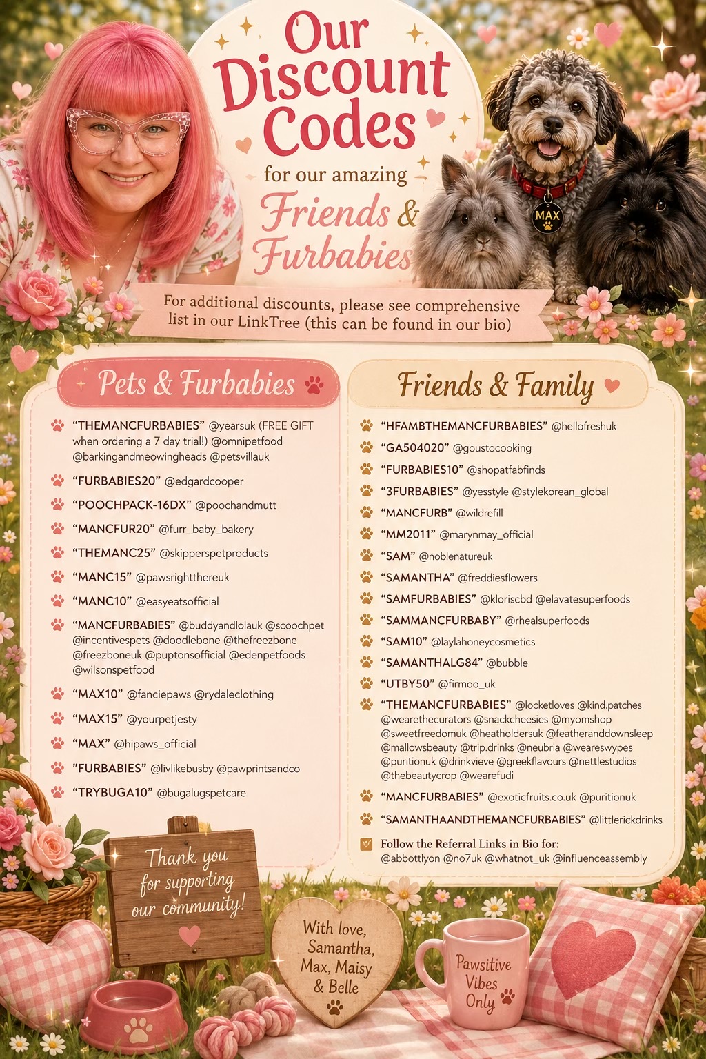 @Samantha & The Mancfurbabies🐝