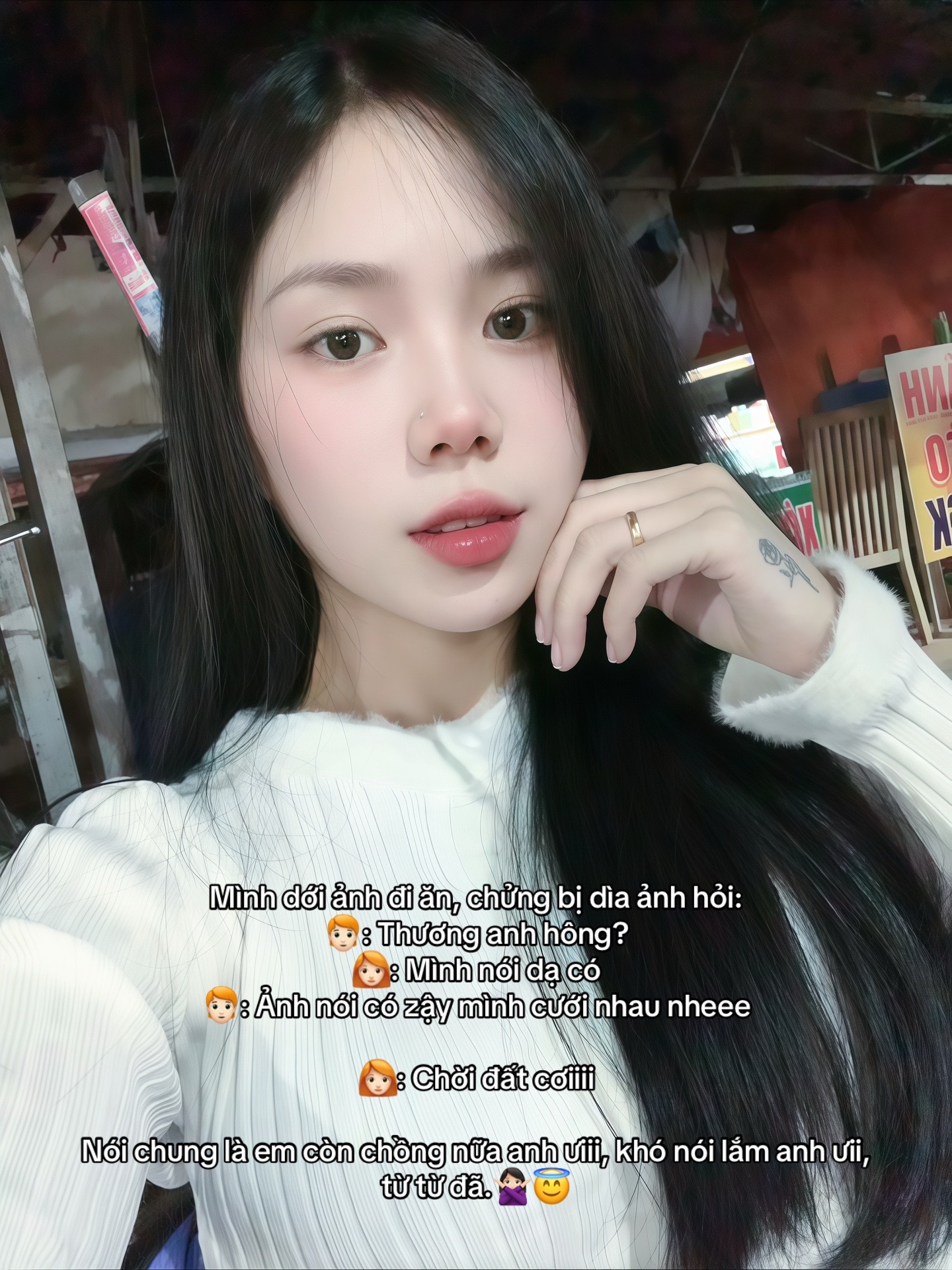 @N&agrave;ng khờ cầm s&uacute;ng l&agrave;m thơ