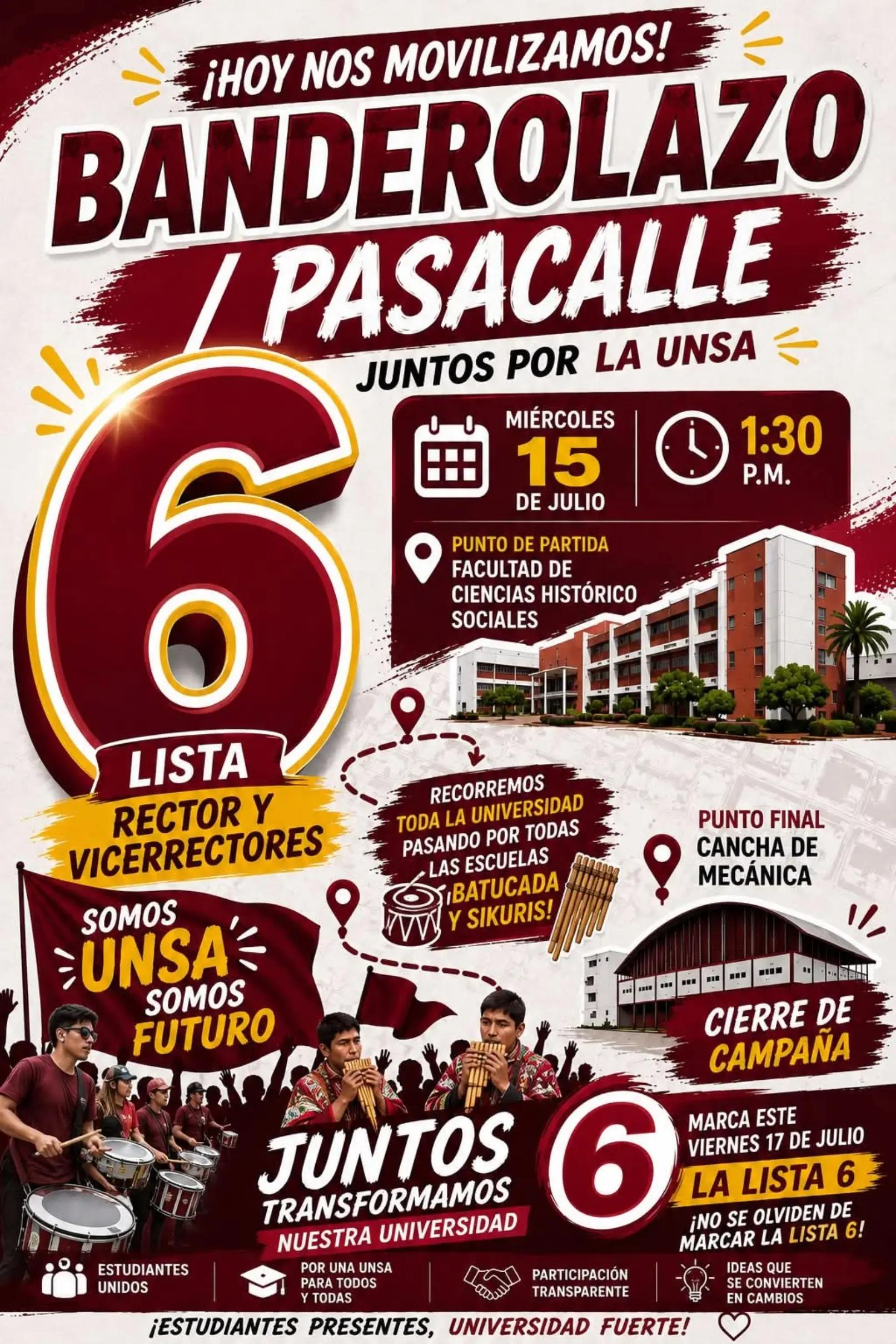 @LISTA “6” - RECTORADO / VTU