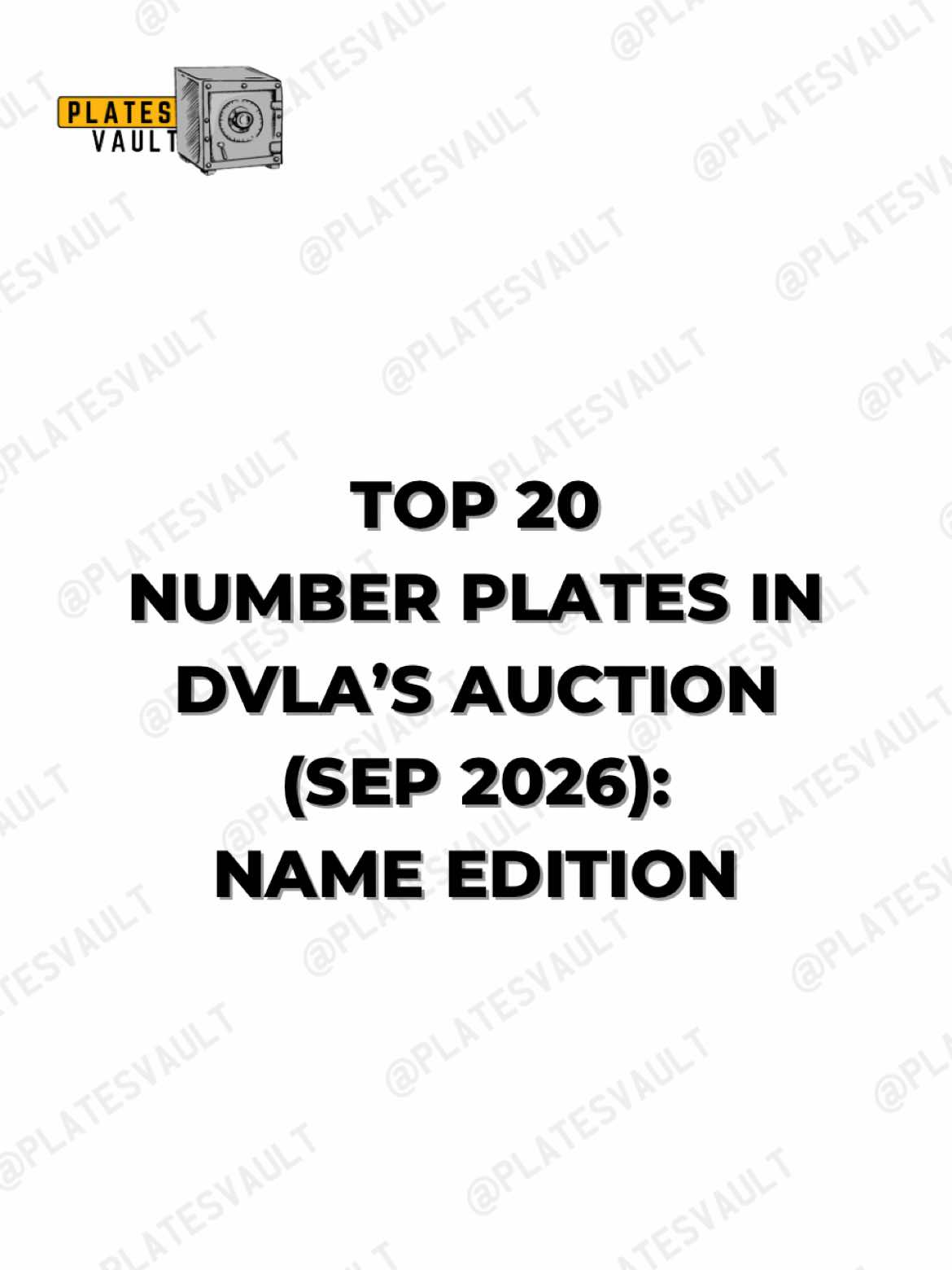 @Plates Vault