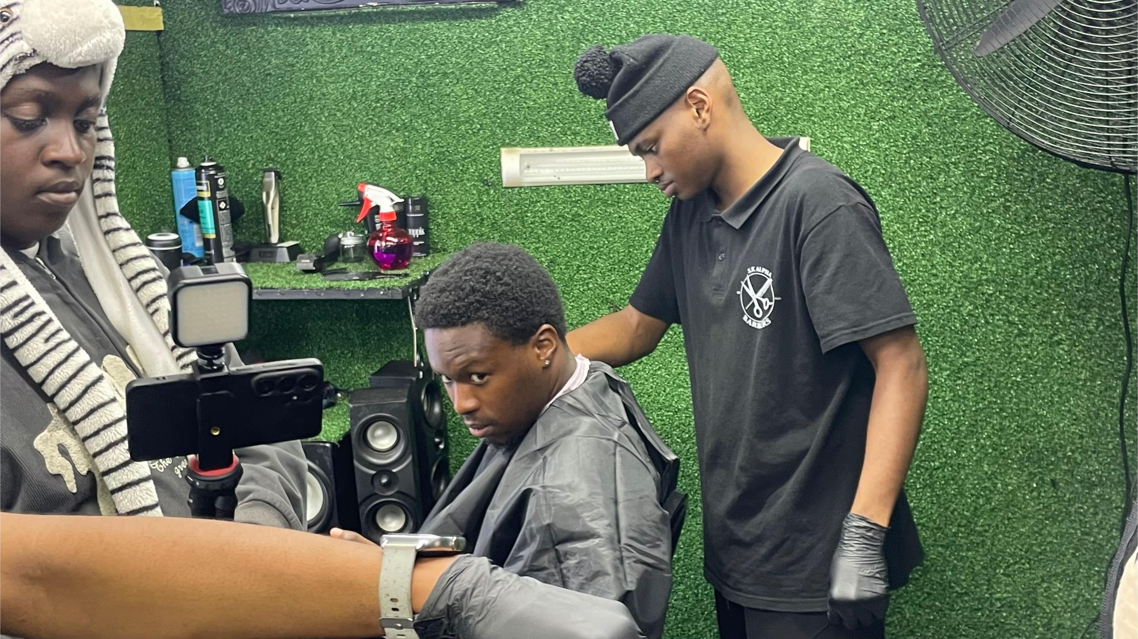 @SK ALPHA BARBERS