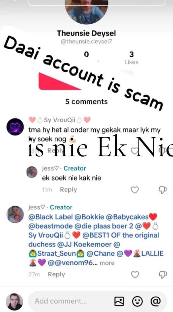 @Theunsie Deysel
