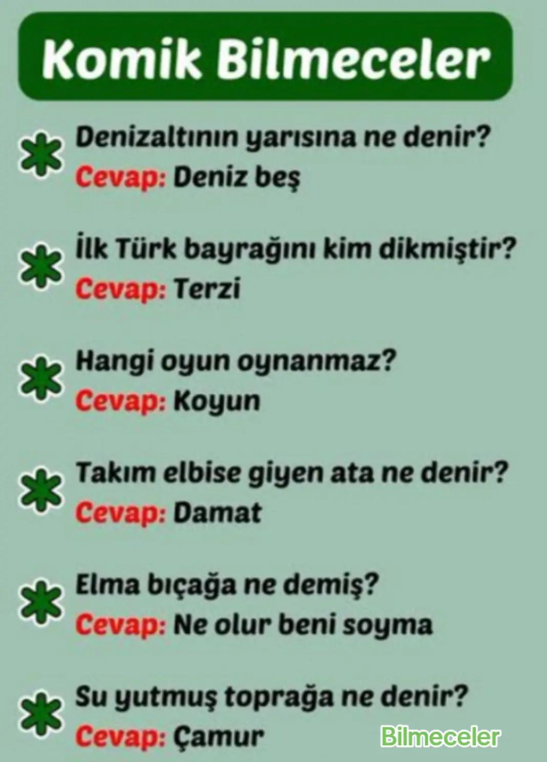 @Onur Çayğaracı 🌼Bilmeceler
