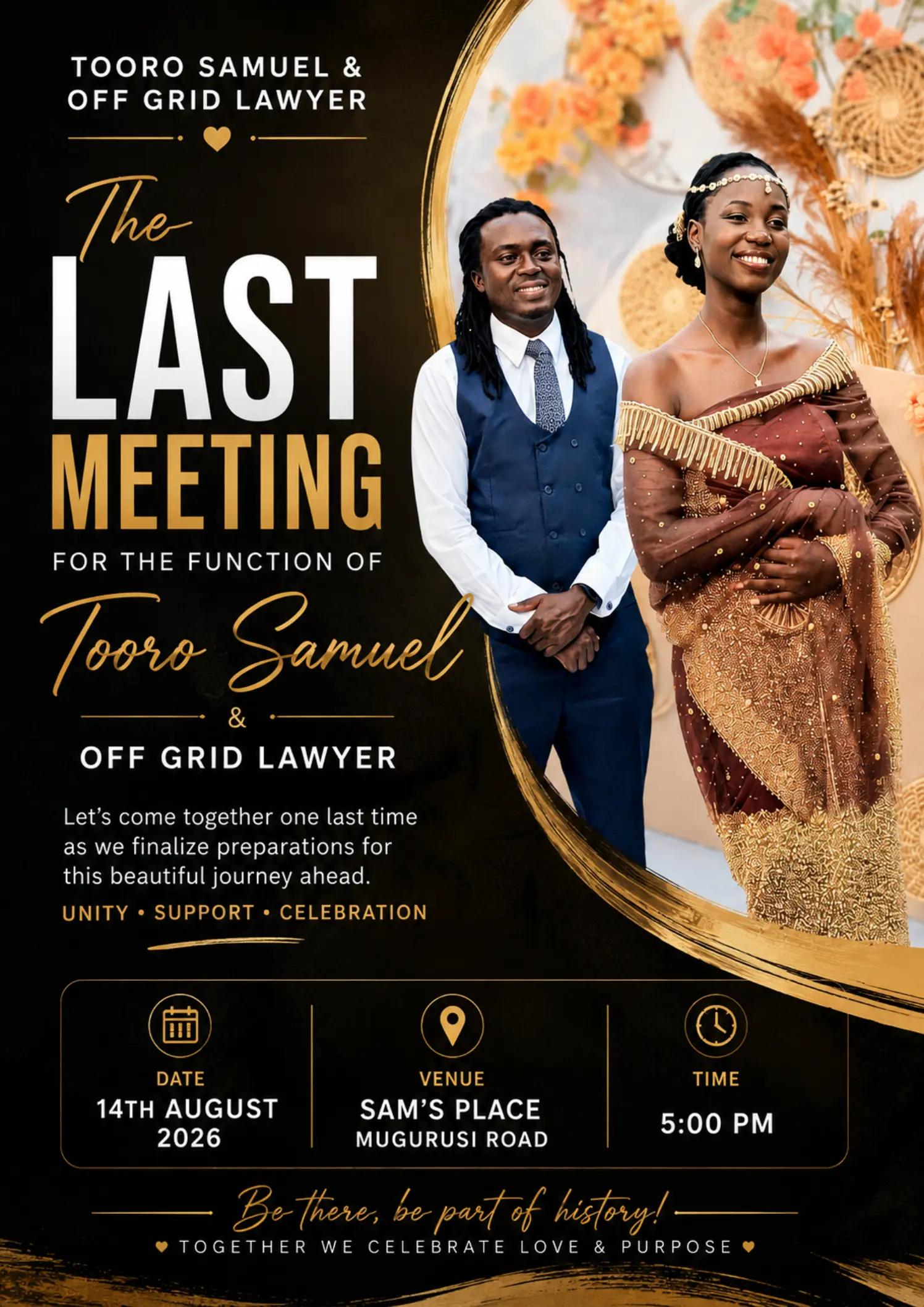 @Tooro Samuel