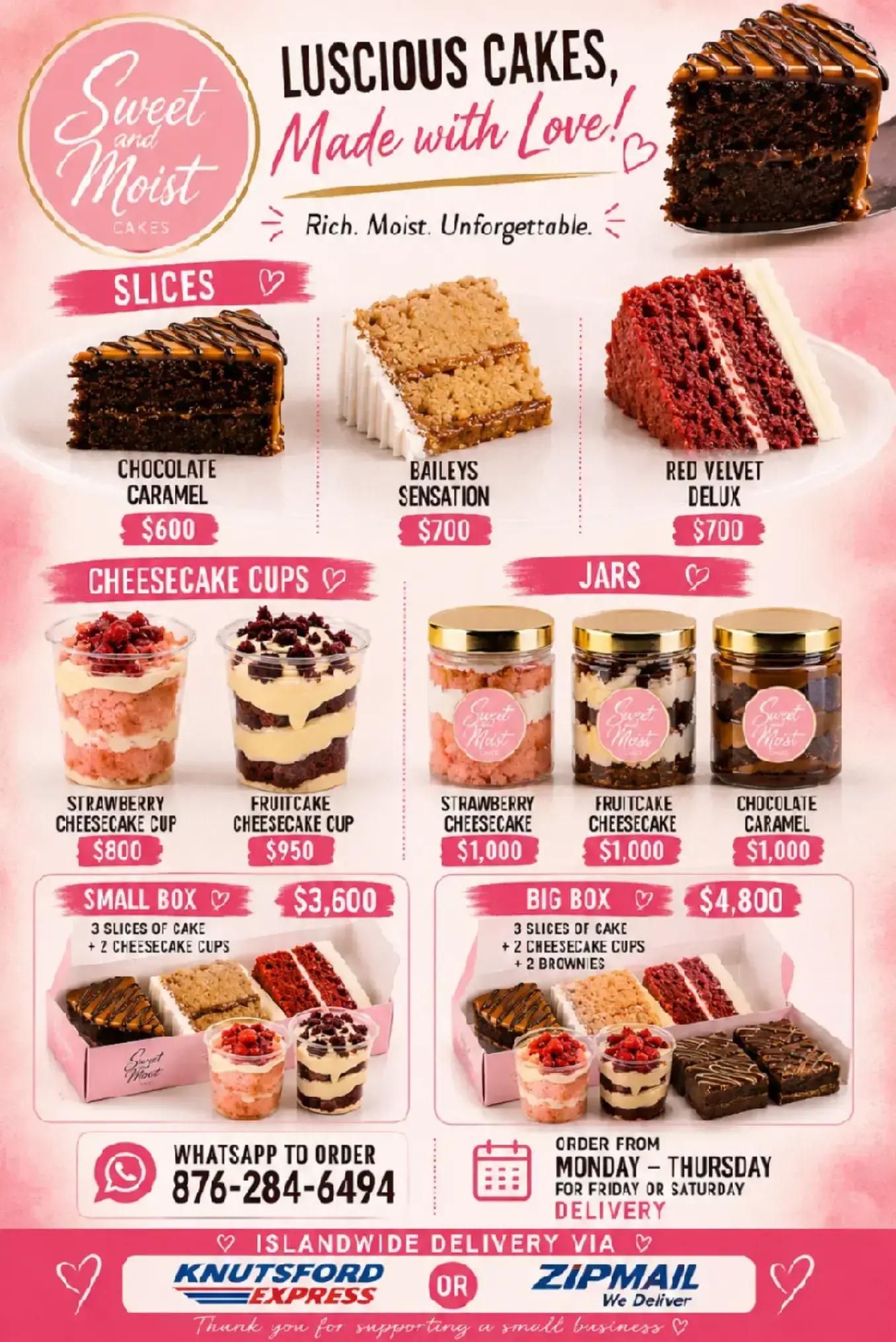 @Sweet & Moist Cakes | 🇰🇾🇯🇲