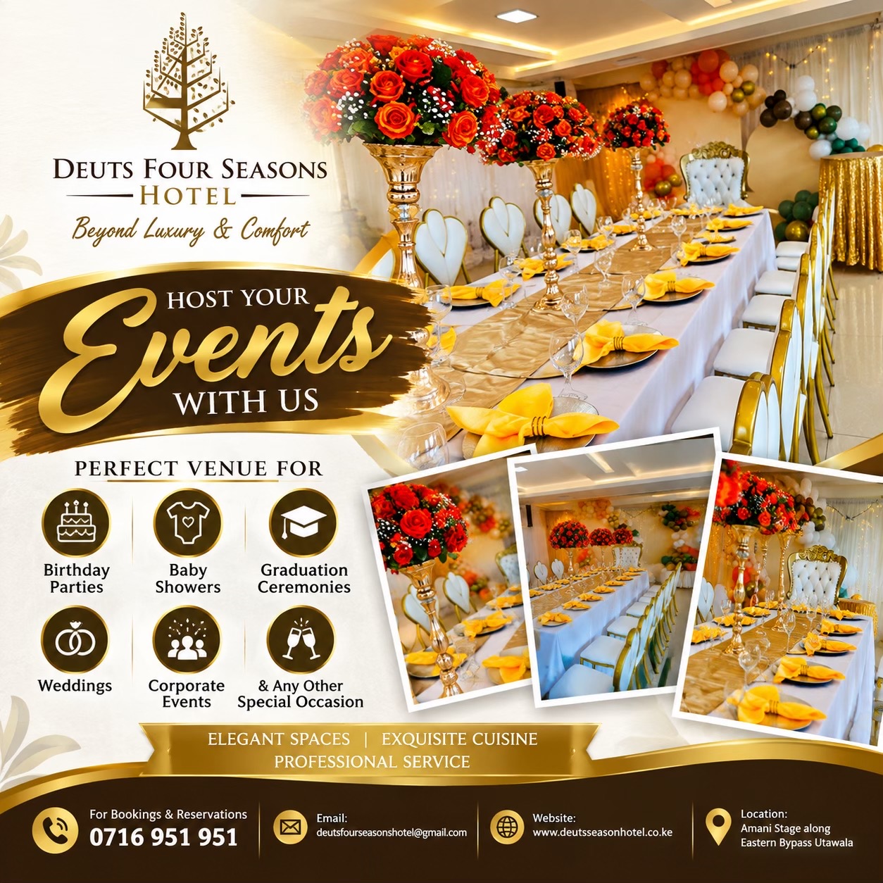 @DEUTS 4 SEASONS EVENTS
