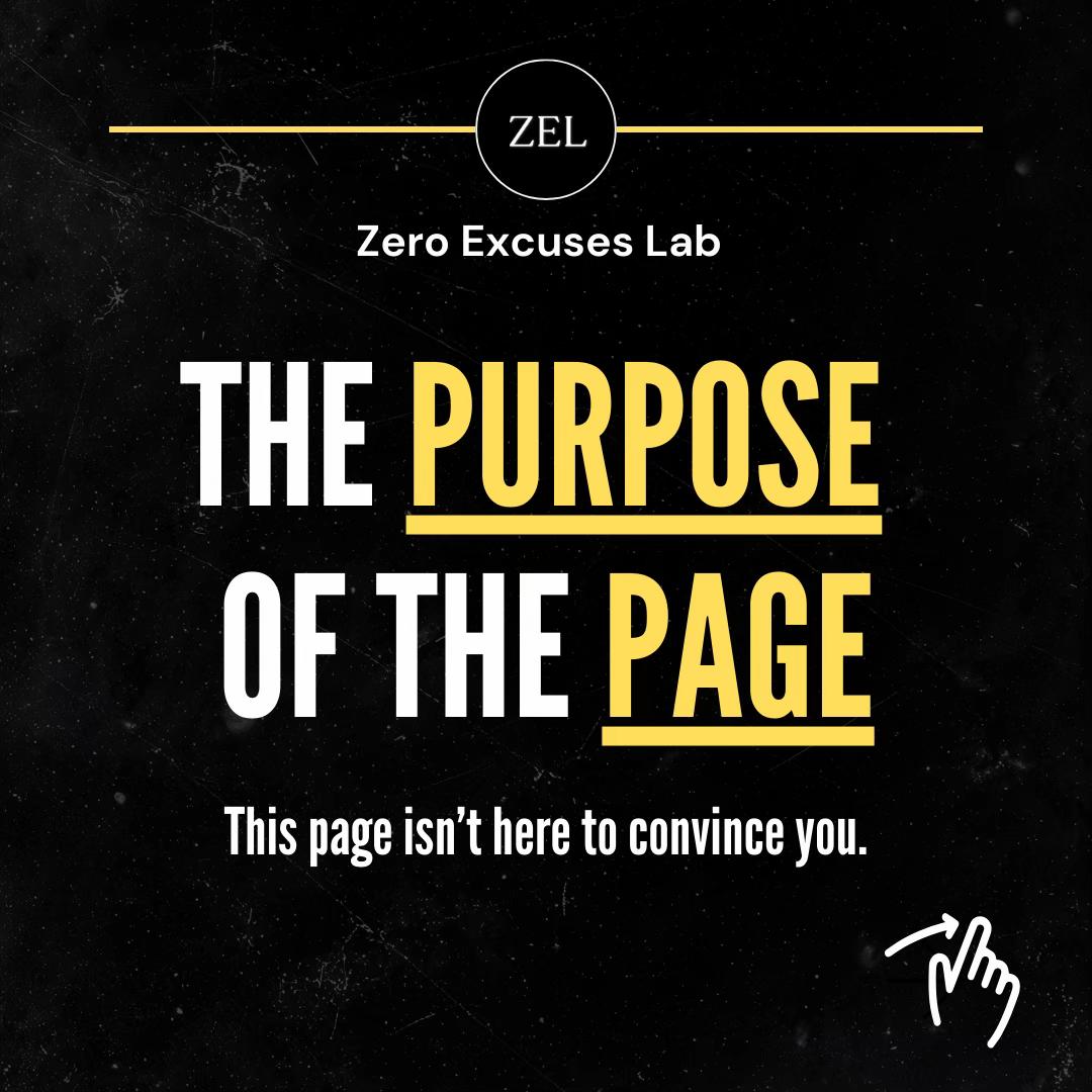 @ZEL &mdash; Zero Excuses Lab