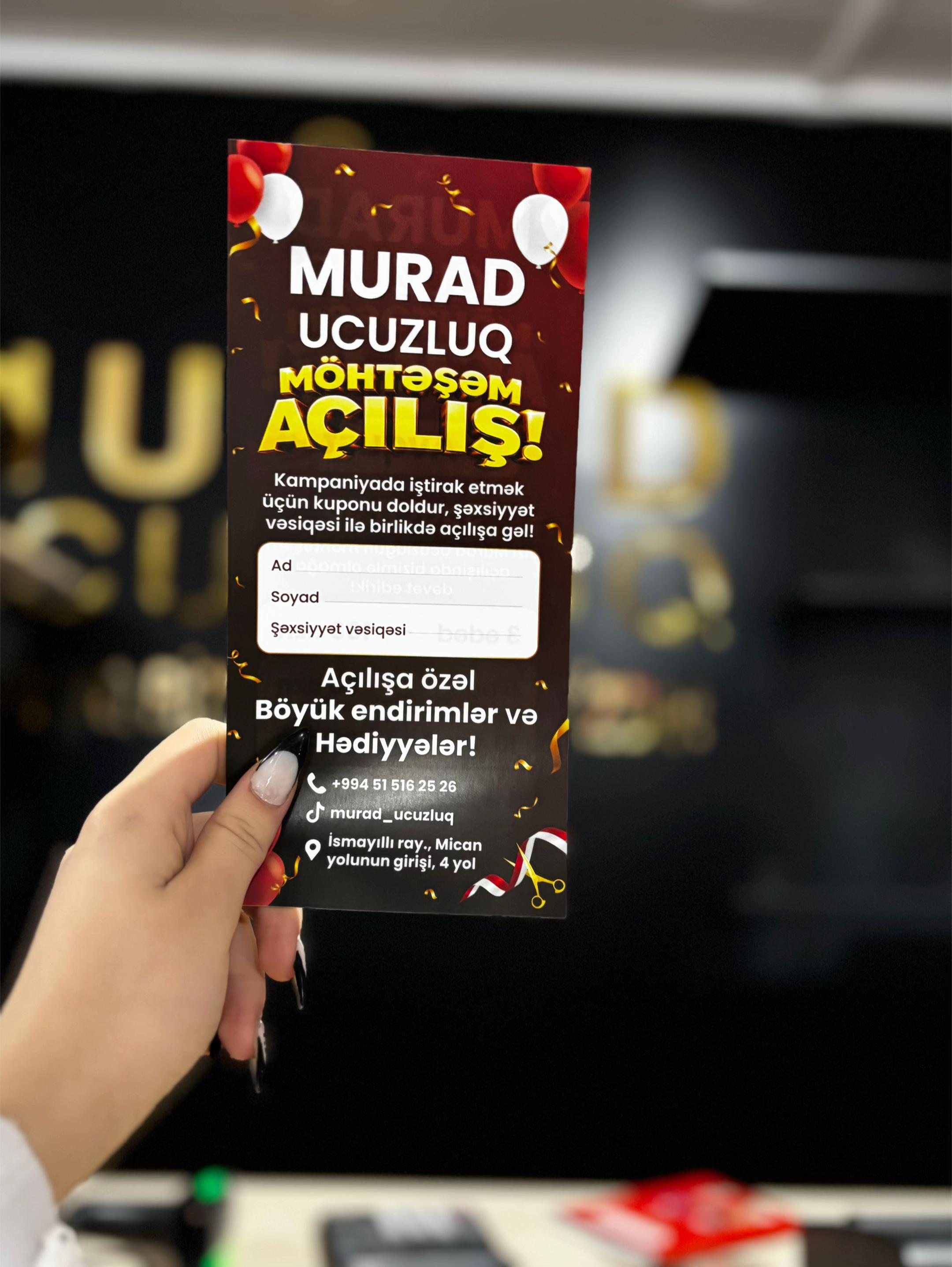 @MURAD Ucuzluq
