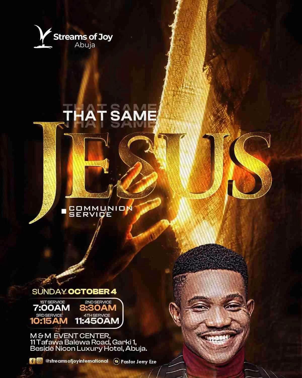 @Pastor Jerry Eze