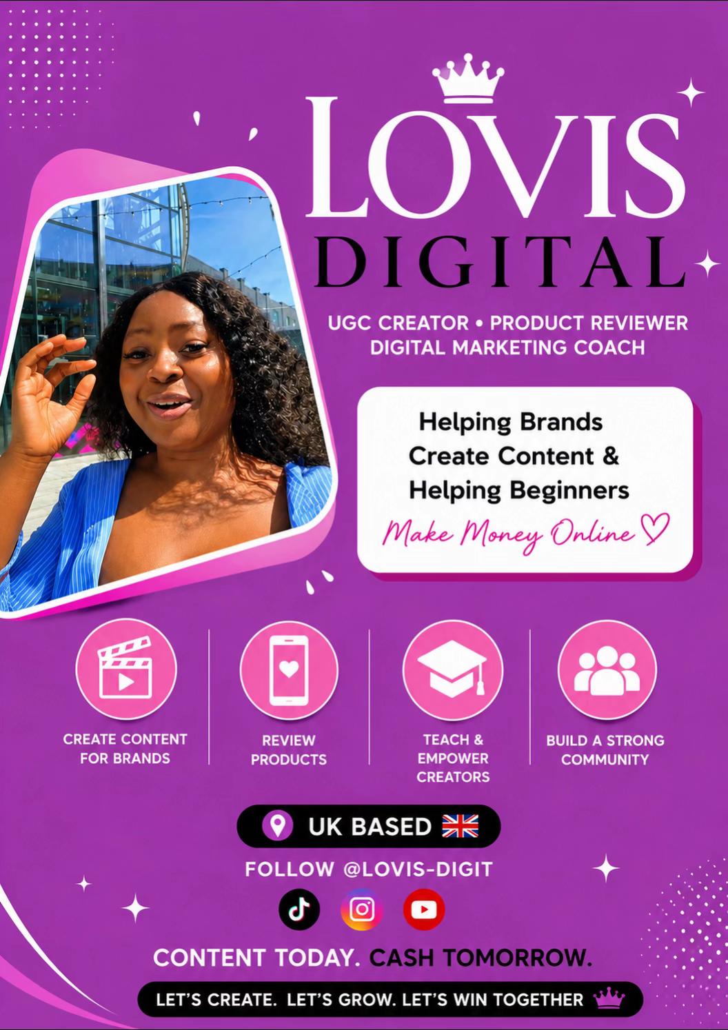 @Lovis | Content to Cash Coach