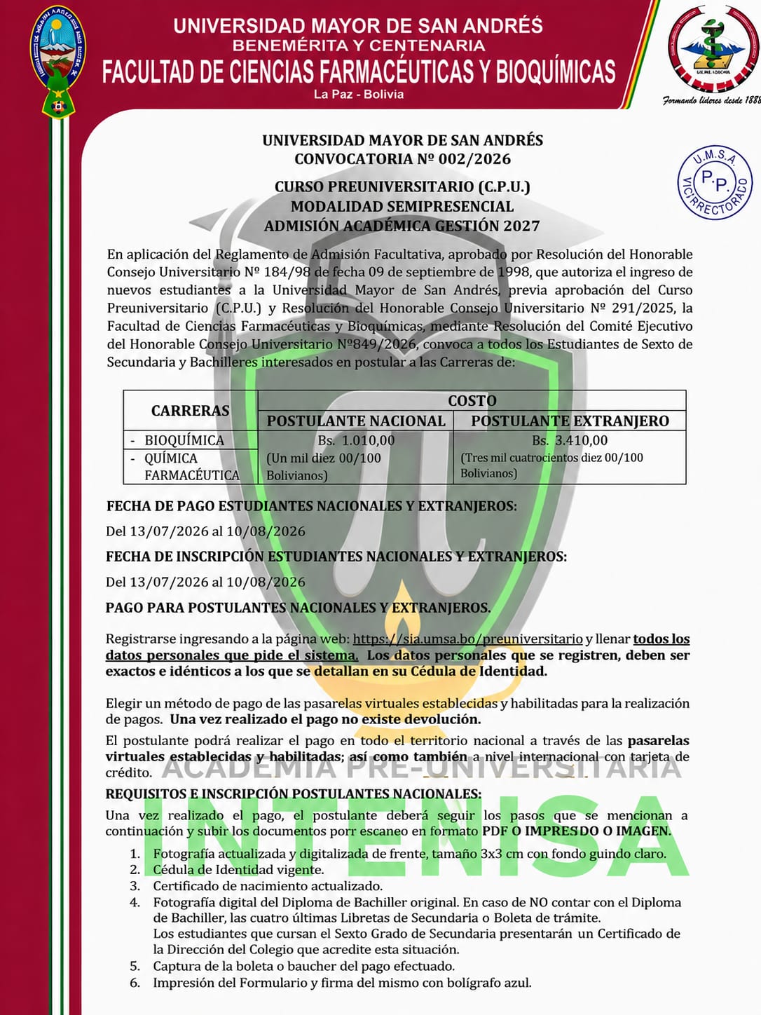 @Academia Intenisa