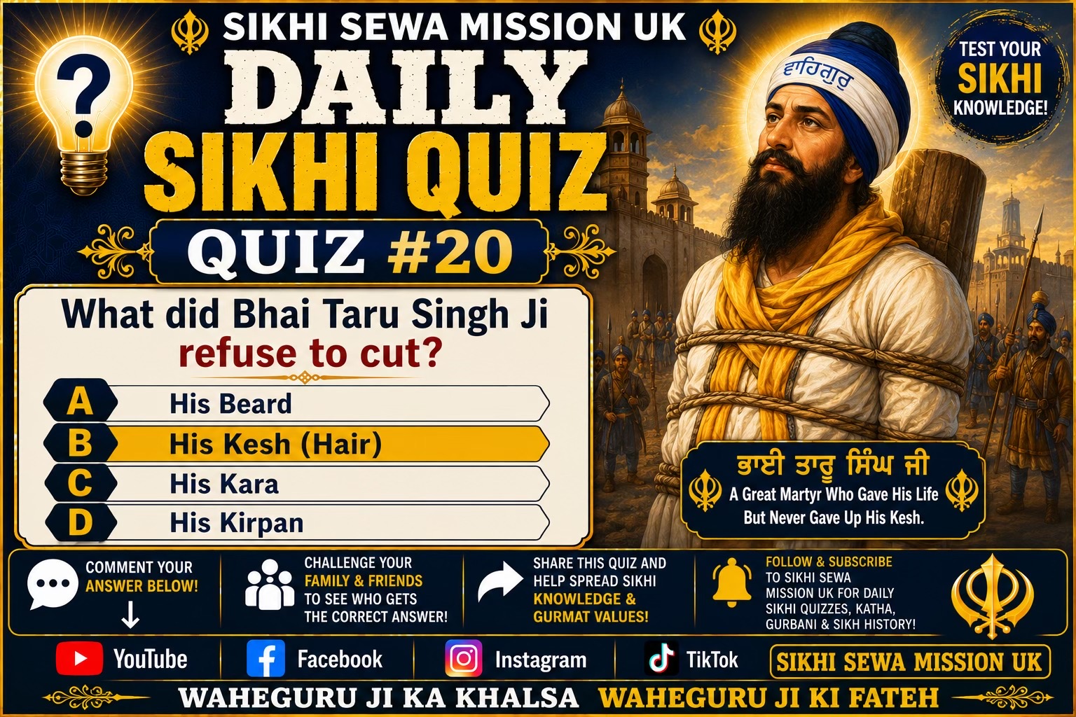 @Sikhi sewa mission Uk