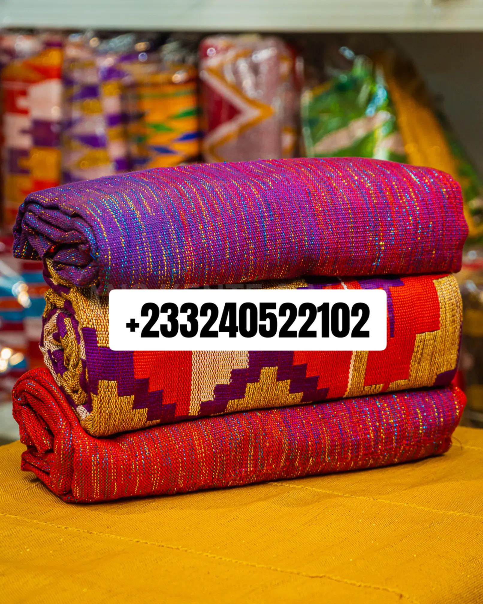 @KENTE VENDOR IN TEMA-MATAHEKO