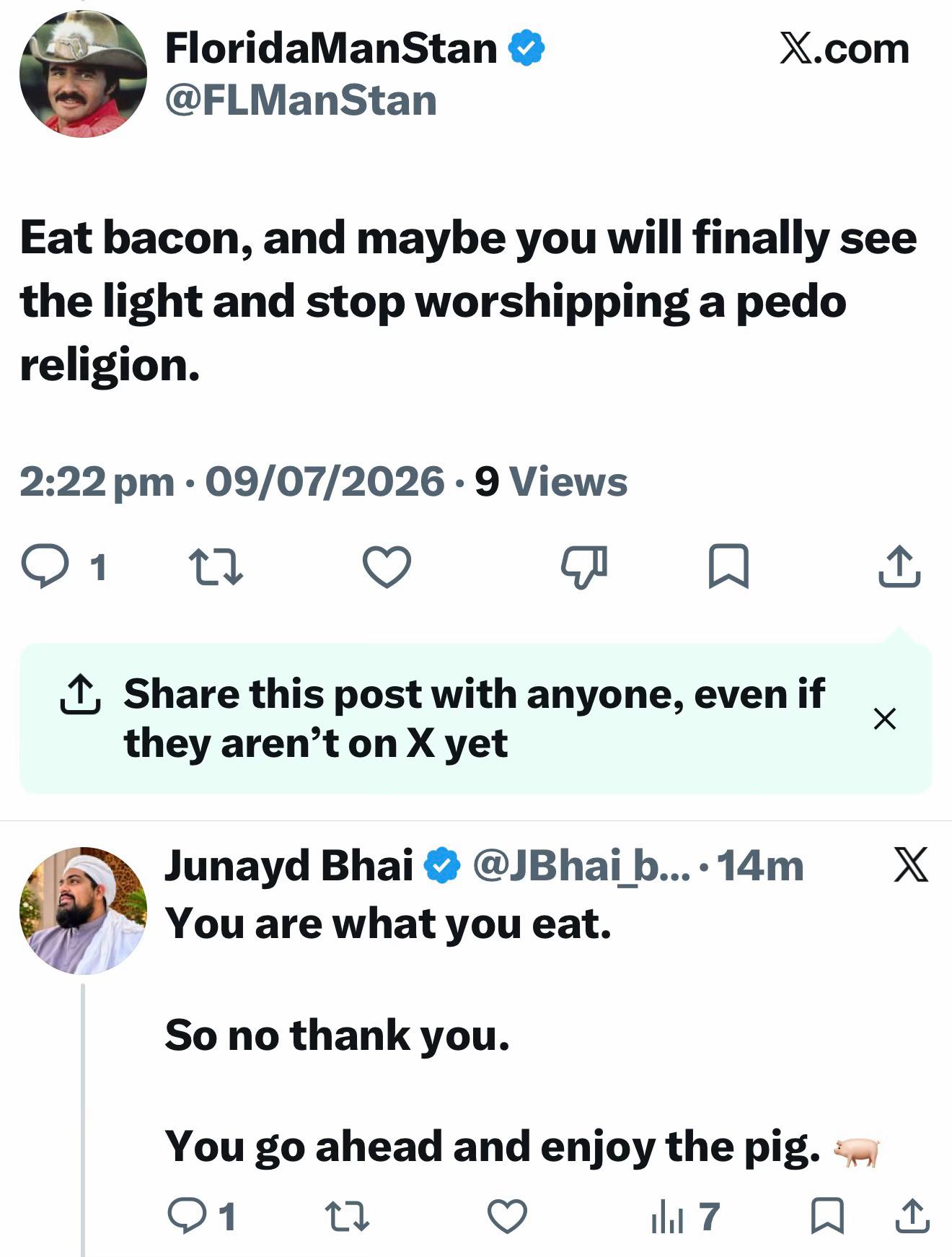 @Junayd Bhai