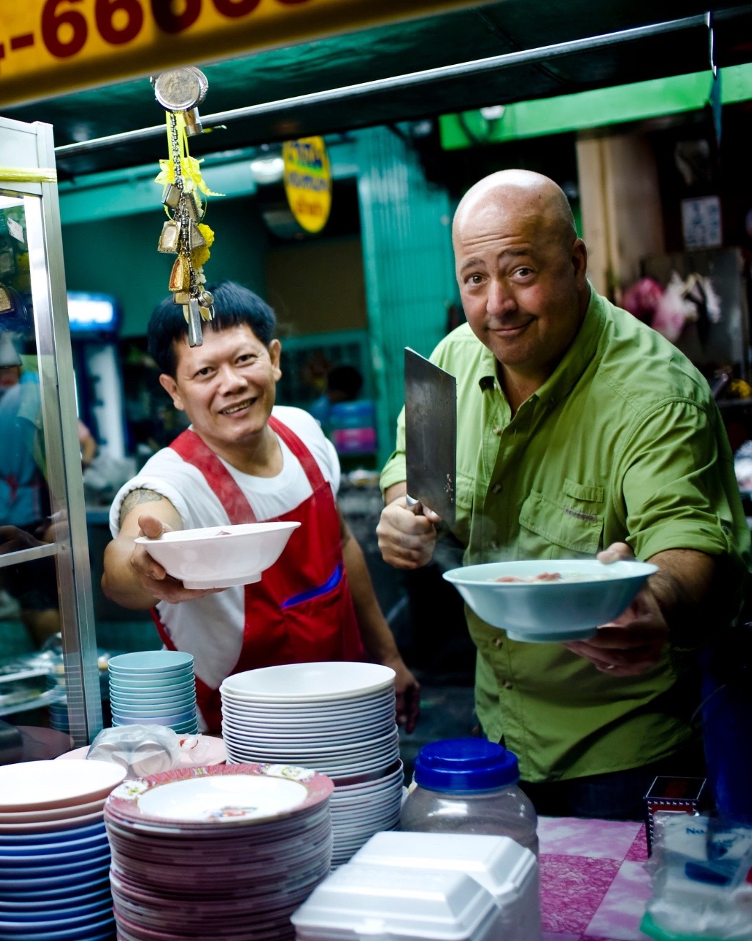@Andrew Zimmern