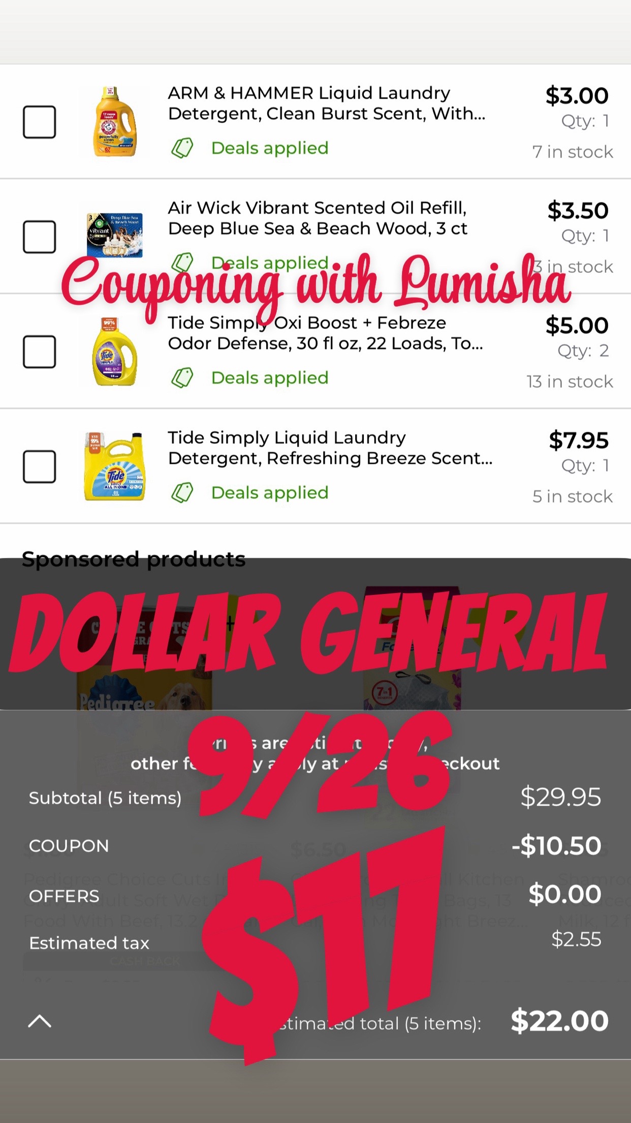 @Couponing with Lumisha