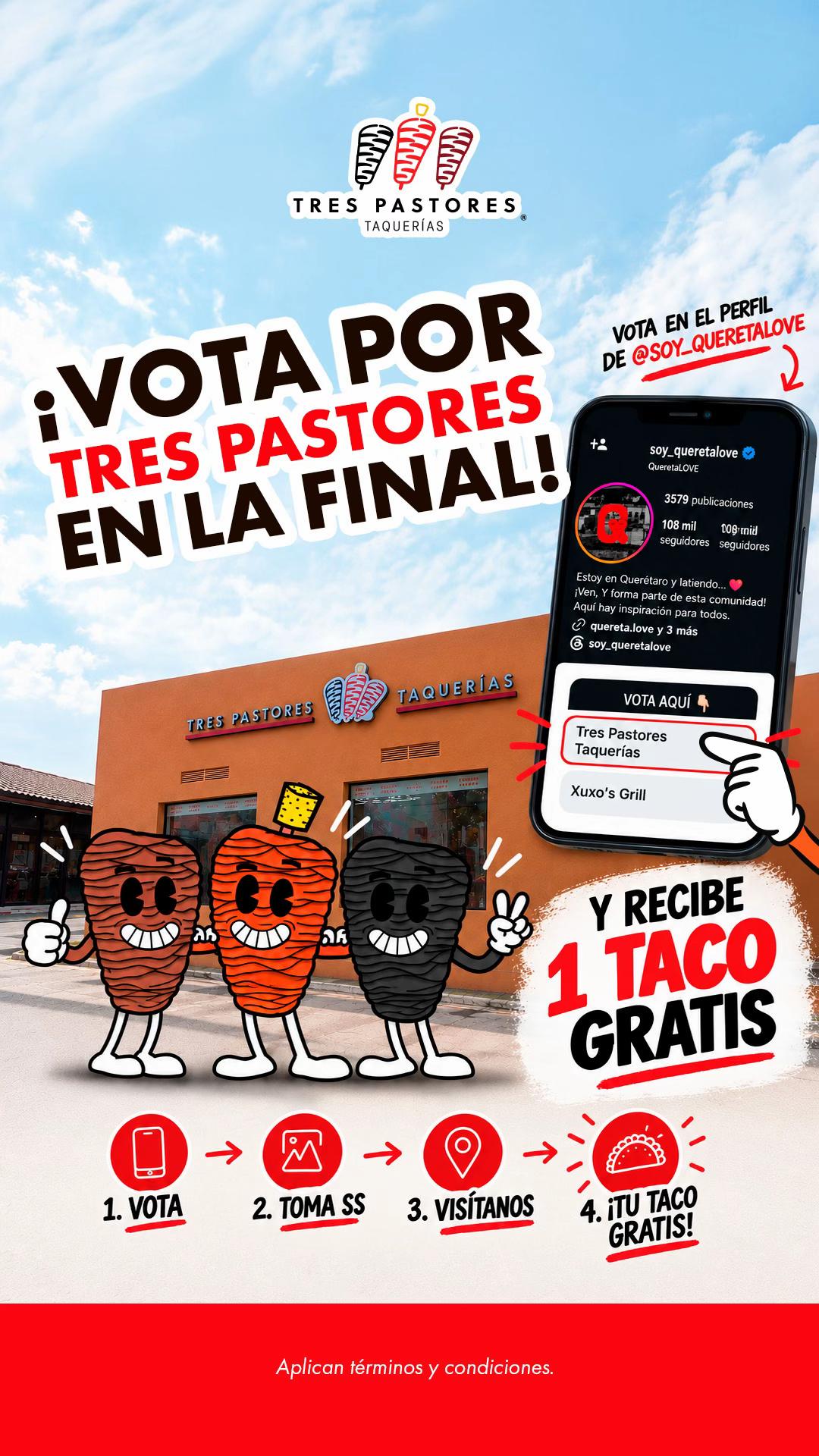 @trespastorestaquerias