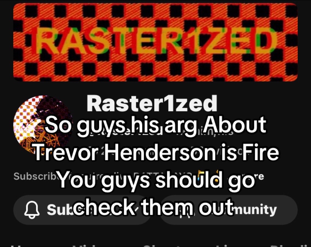 @Trevor Henderson Monsters