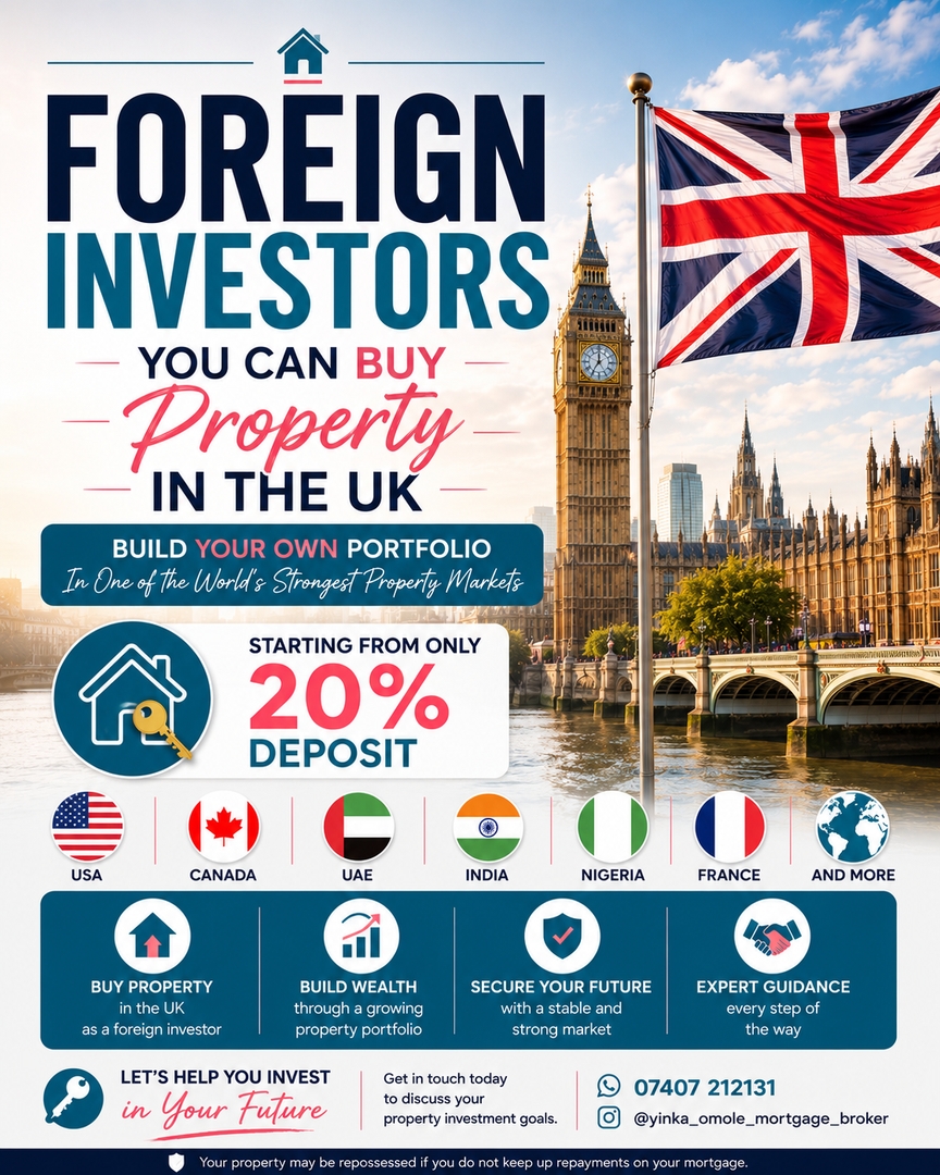 @Yinka Mortgage Broker UK