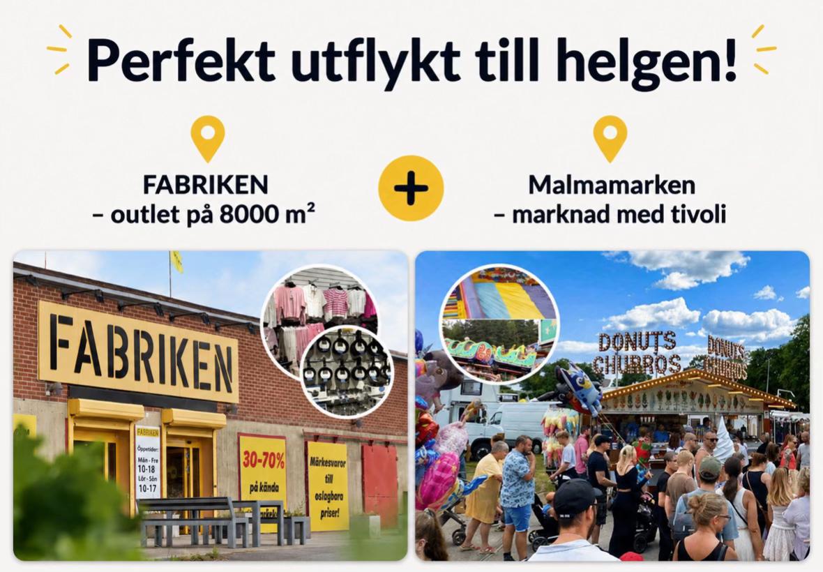 @FABRIKEN – outlet på 8000m² 🛍