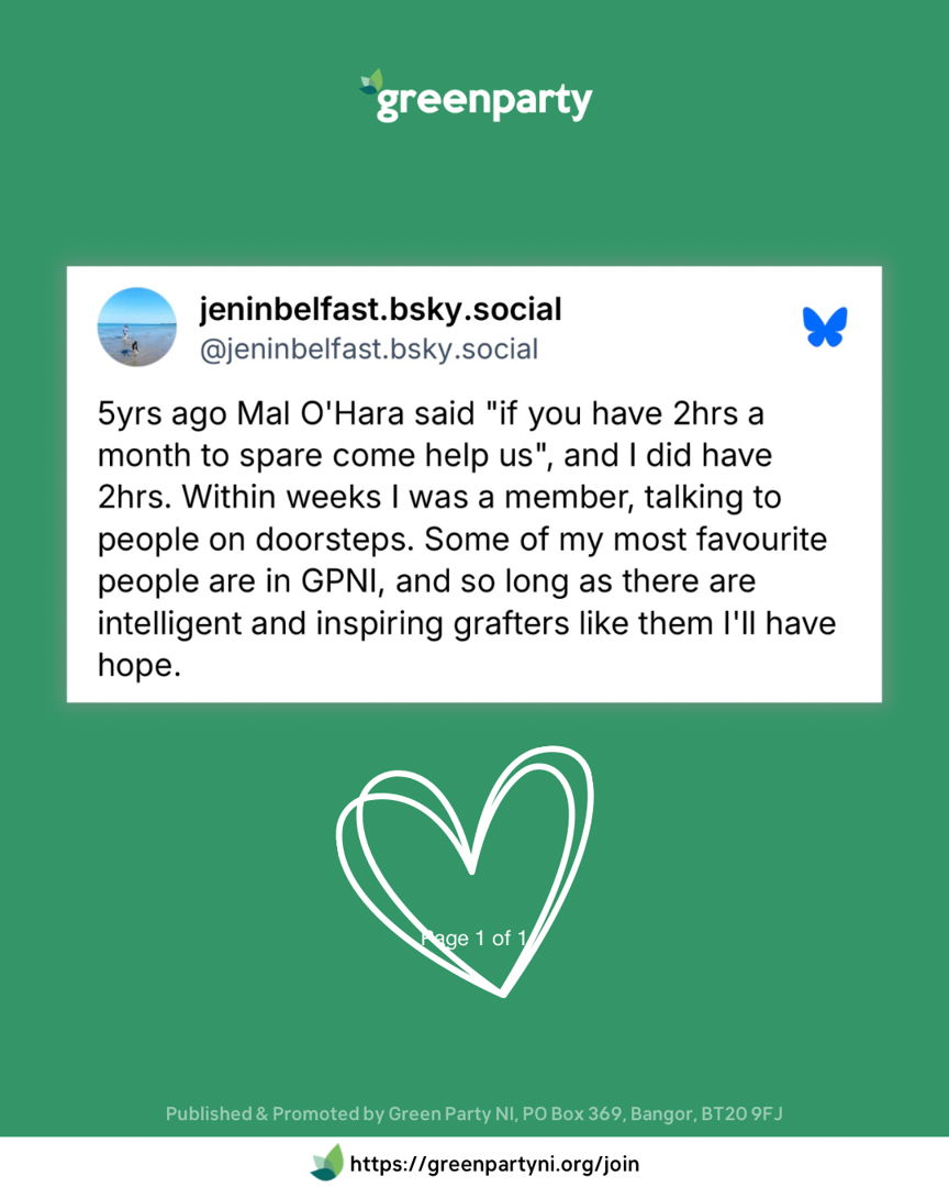 @Green Party Northern Ireland