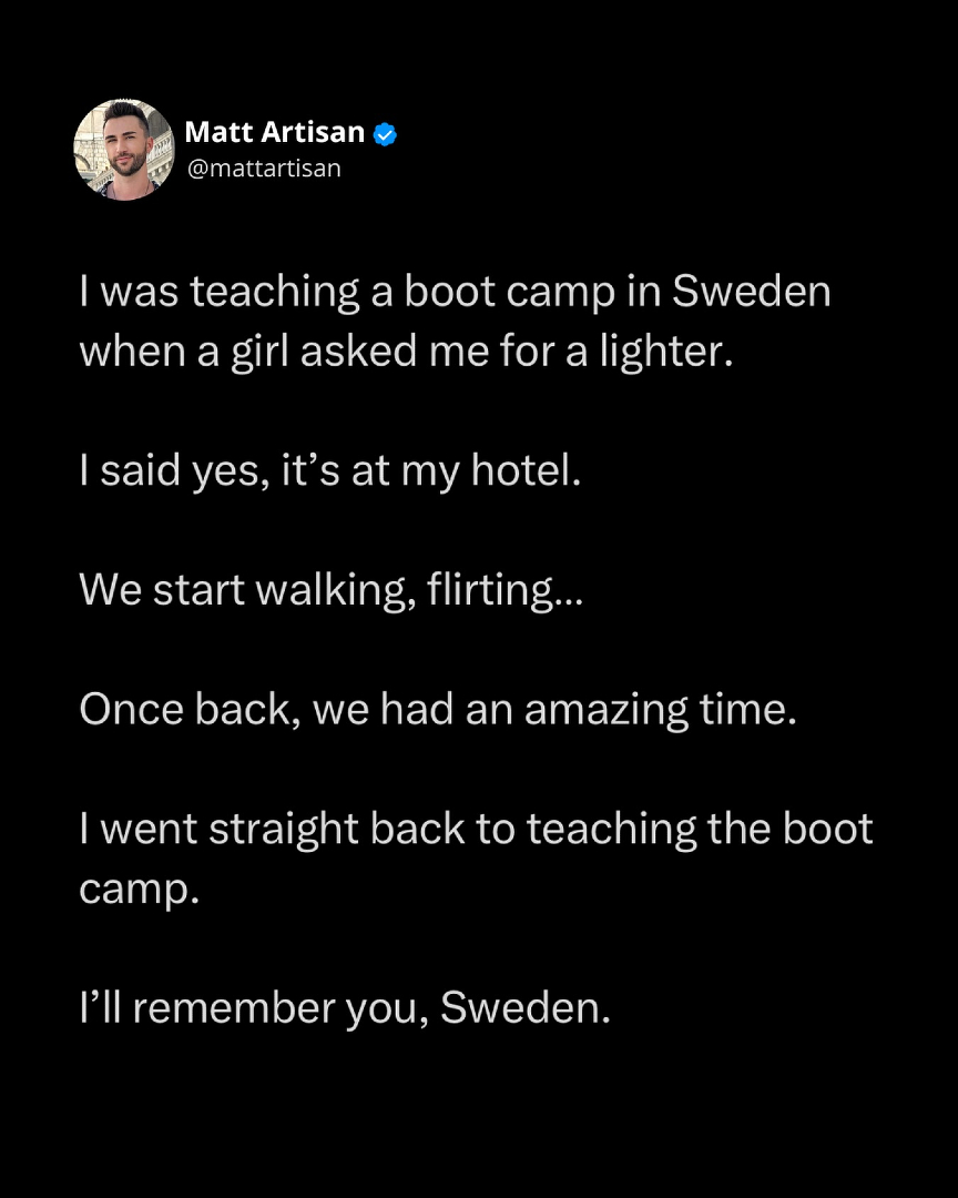 @Matt Artisan #1 Dating Coach