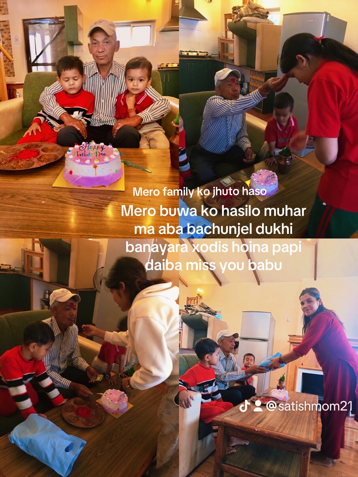 @Satish&Sandesh mom
