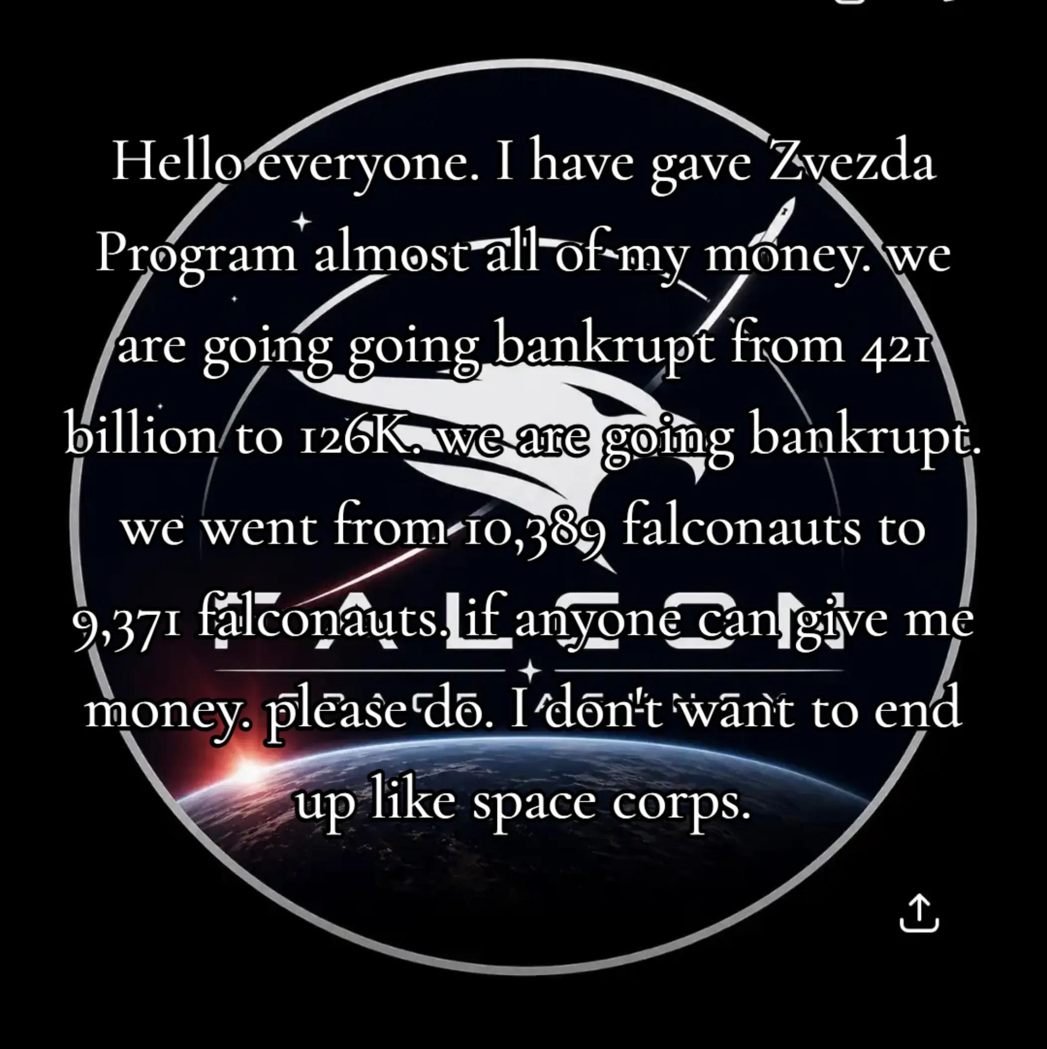 @Falcon Space Agency Official