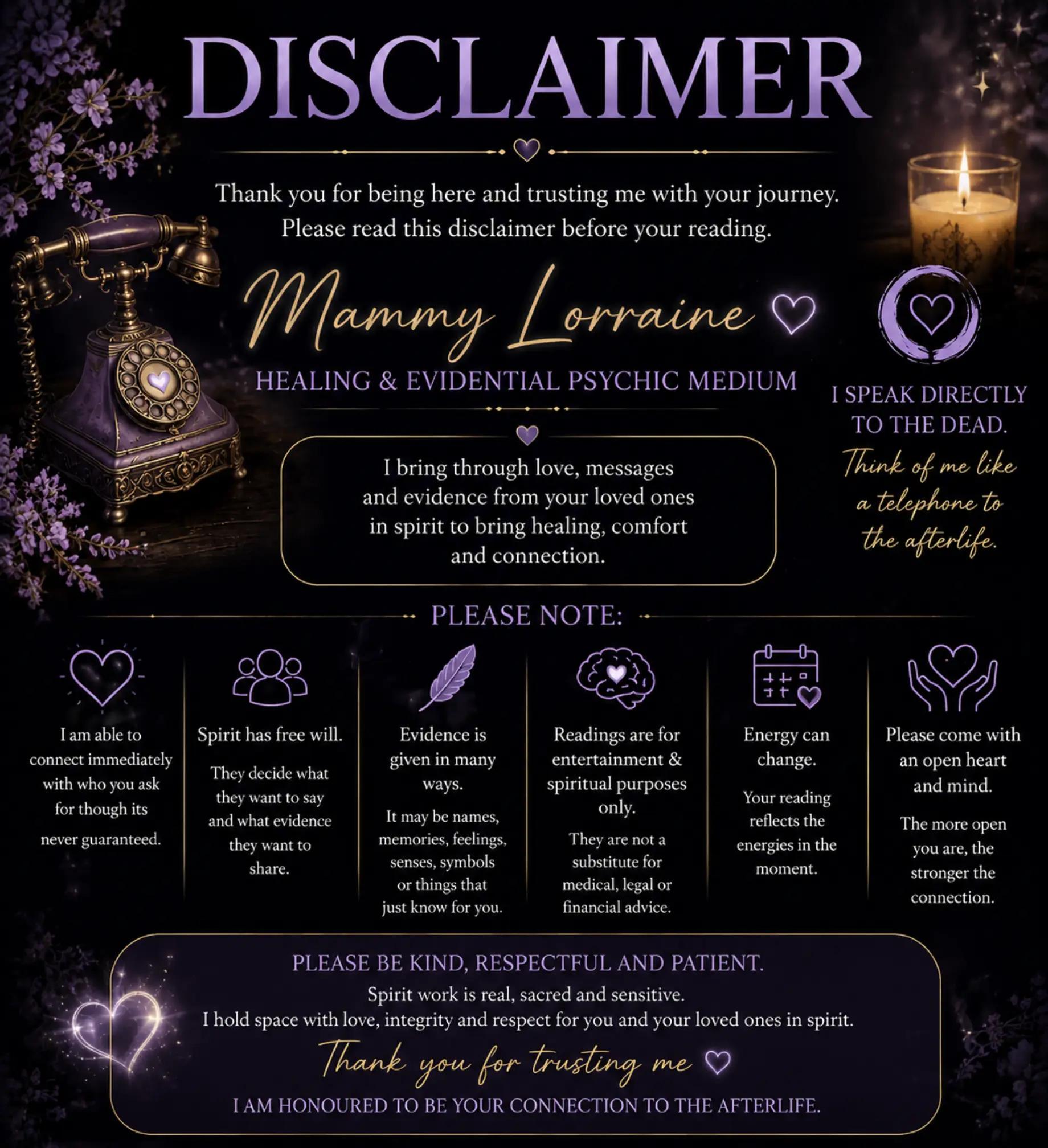 @MammyLorrainesMediumship