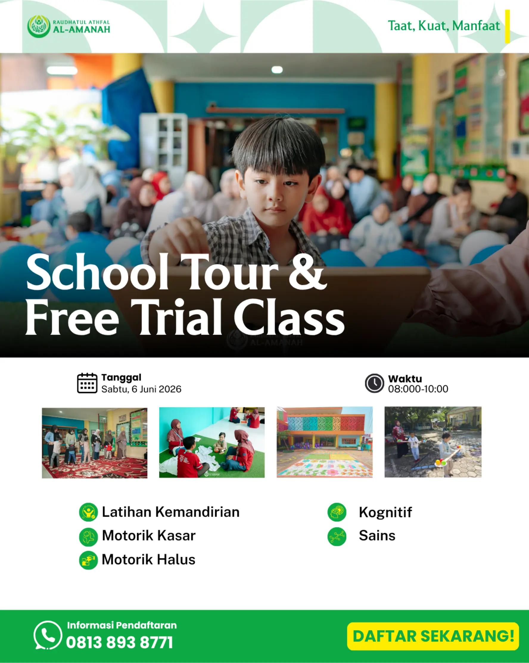 @Sekolah Al Amanah Bandung