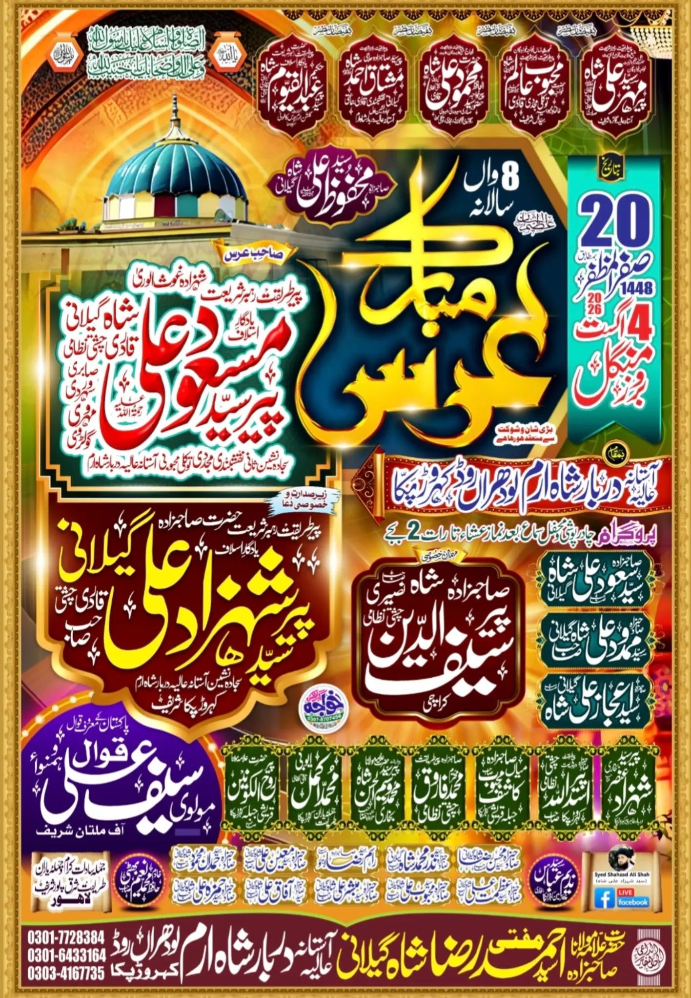 @Syed Shahzad Ali Gillani